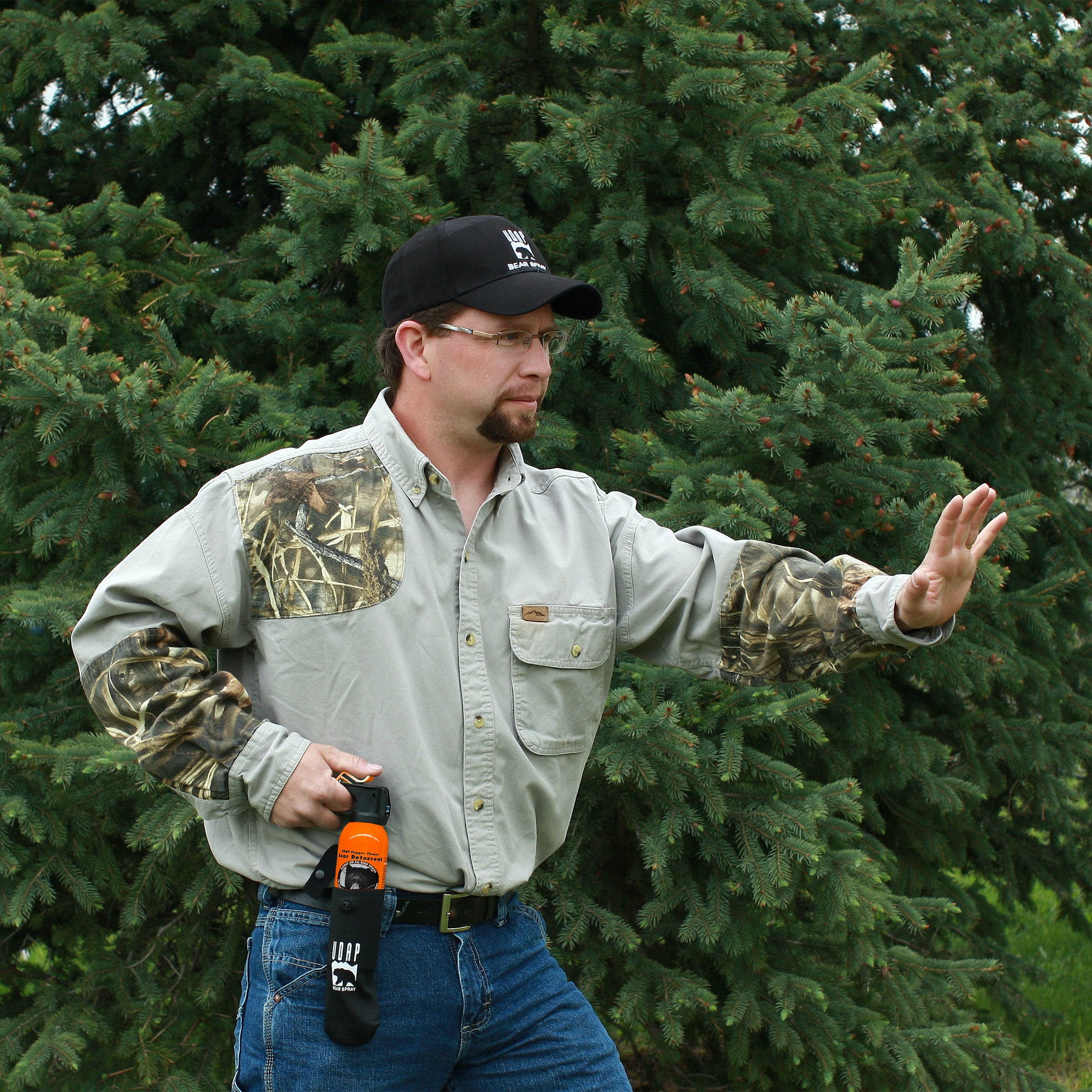 Udap Bear Spray with Holster, 2-pack