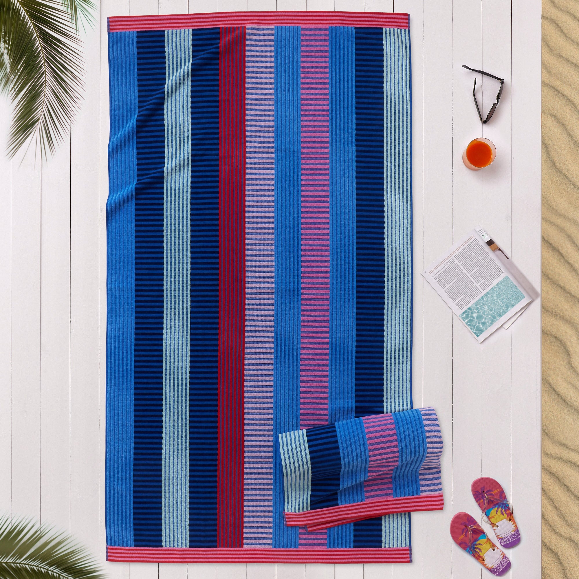 Beach Towels, 2-piece Set