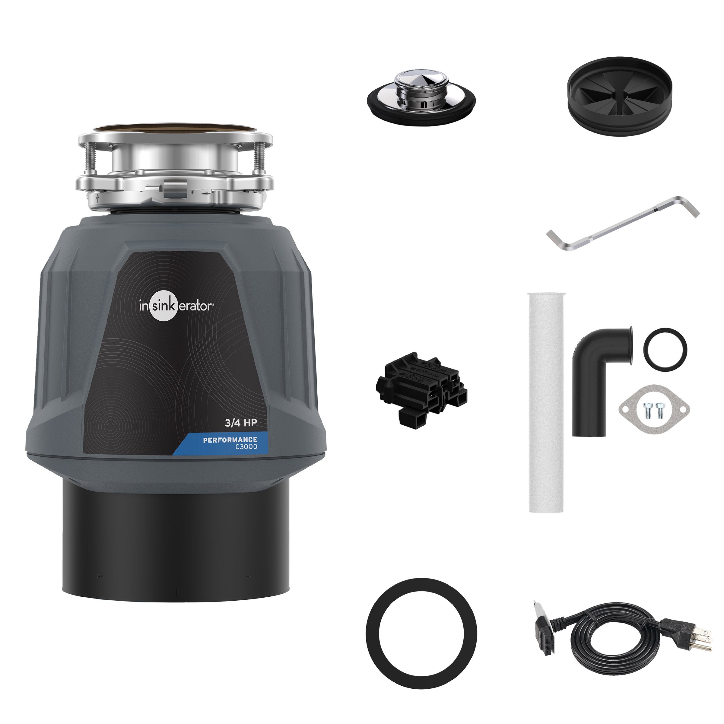 InSinkErator C3000 Performance 0.75HP Garbage Disposer