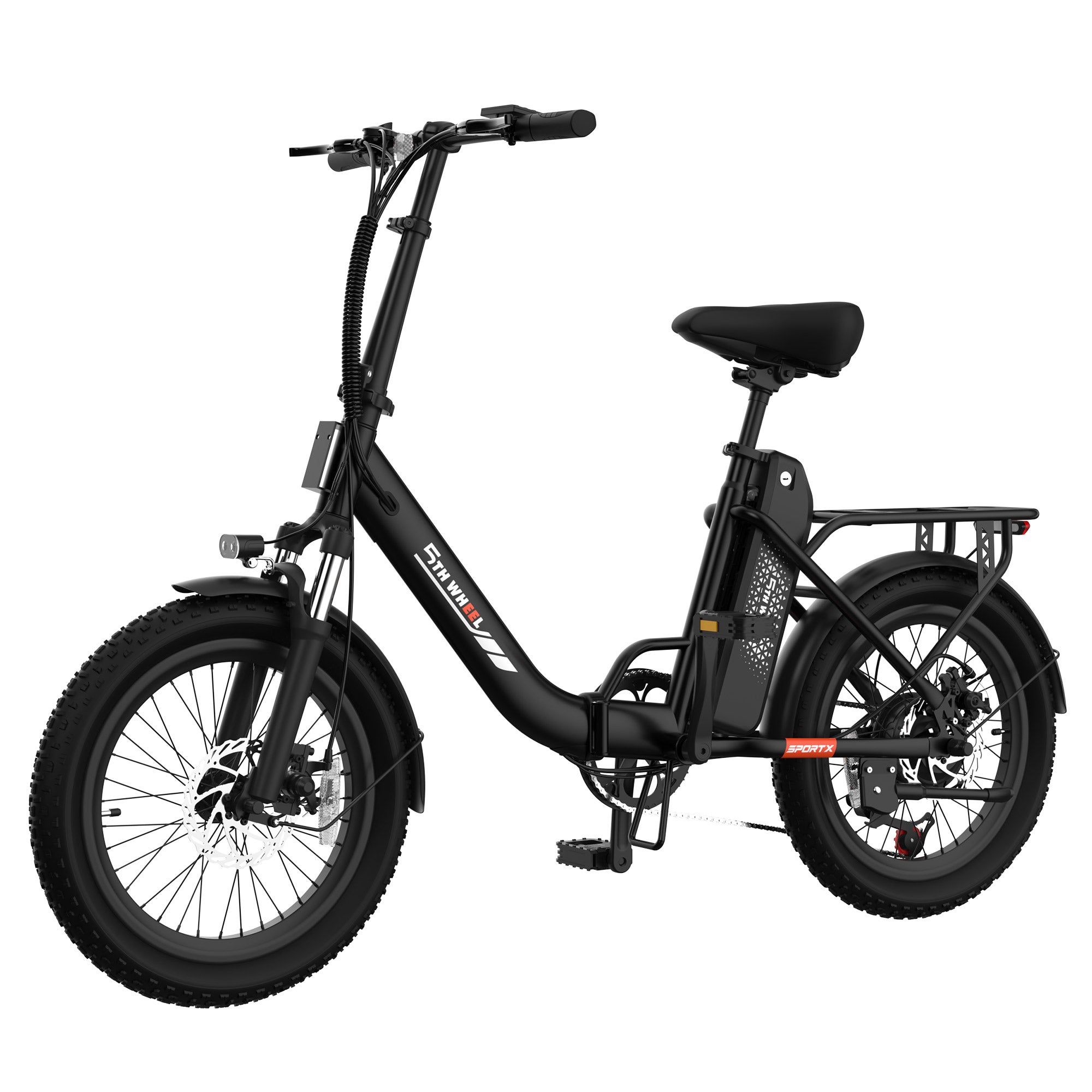 5th Wheel SPORTX Folding Electric Bike