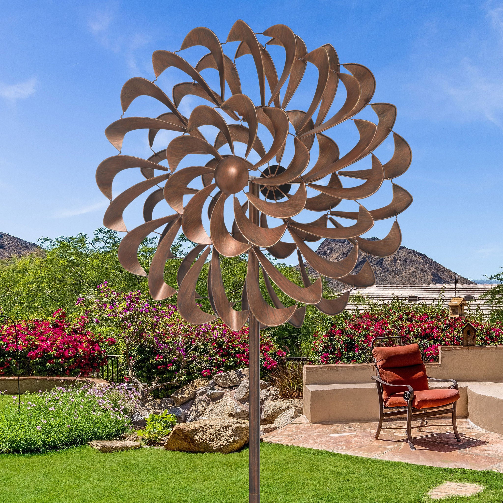 Classic Pinwheel Wind Spinner