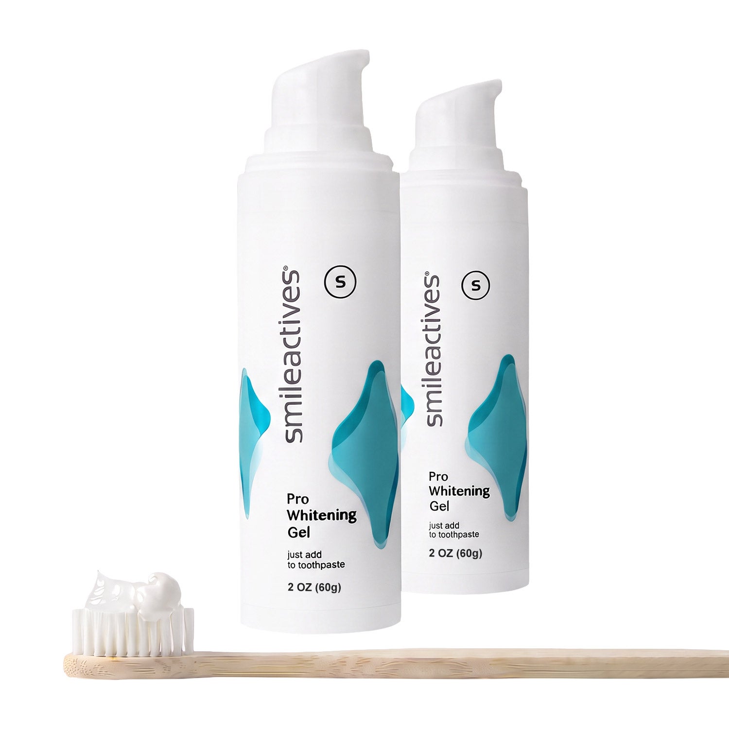 Smileactives Pro Whitening Gel, 2 oz, 2-pack