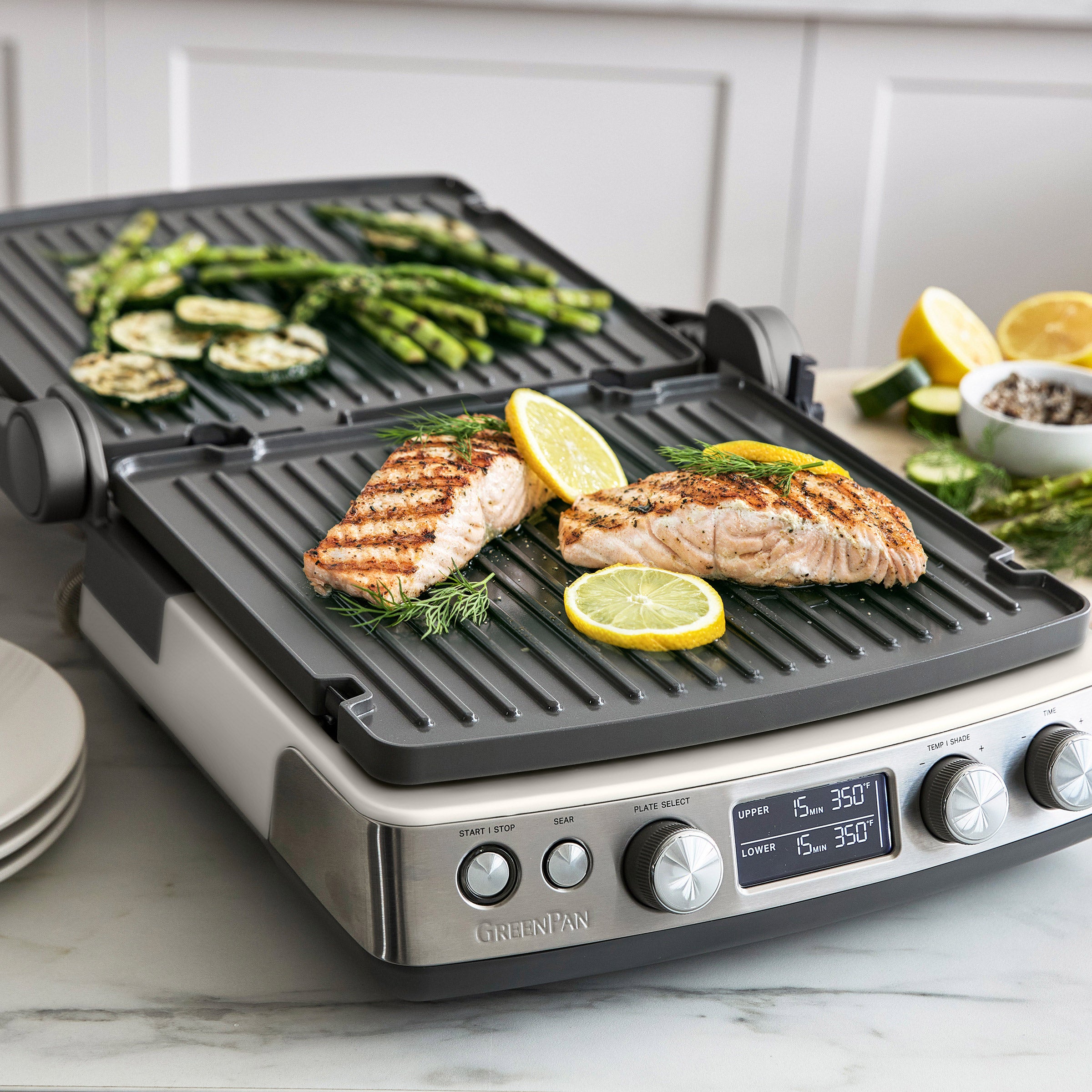 GreenPan Multi Grill & Griddle with Waffle Plate