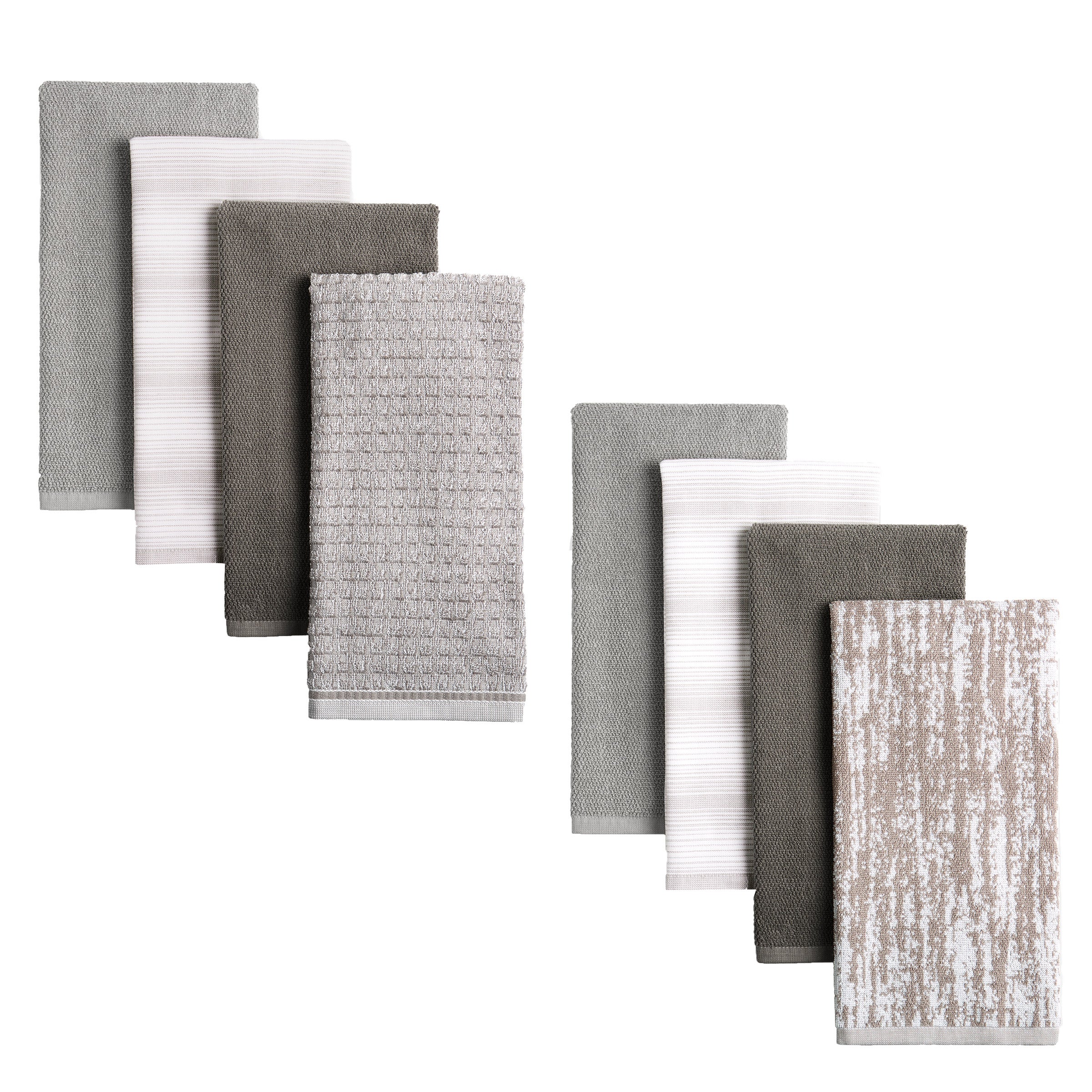 Organic 8-piece Kitchen Towel Set
