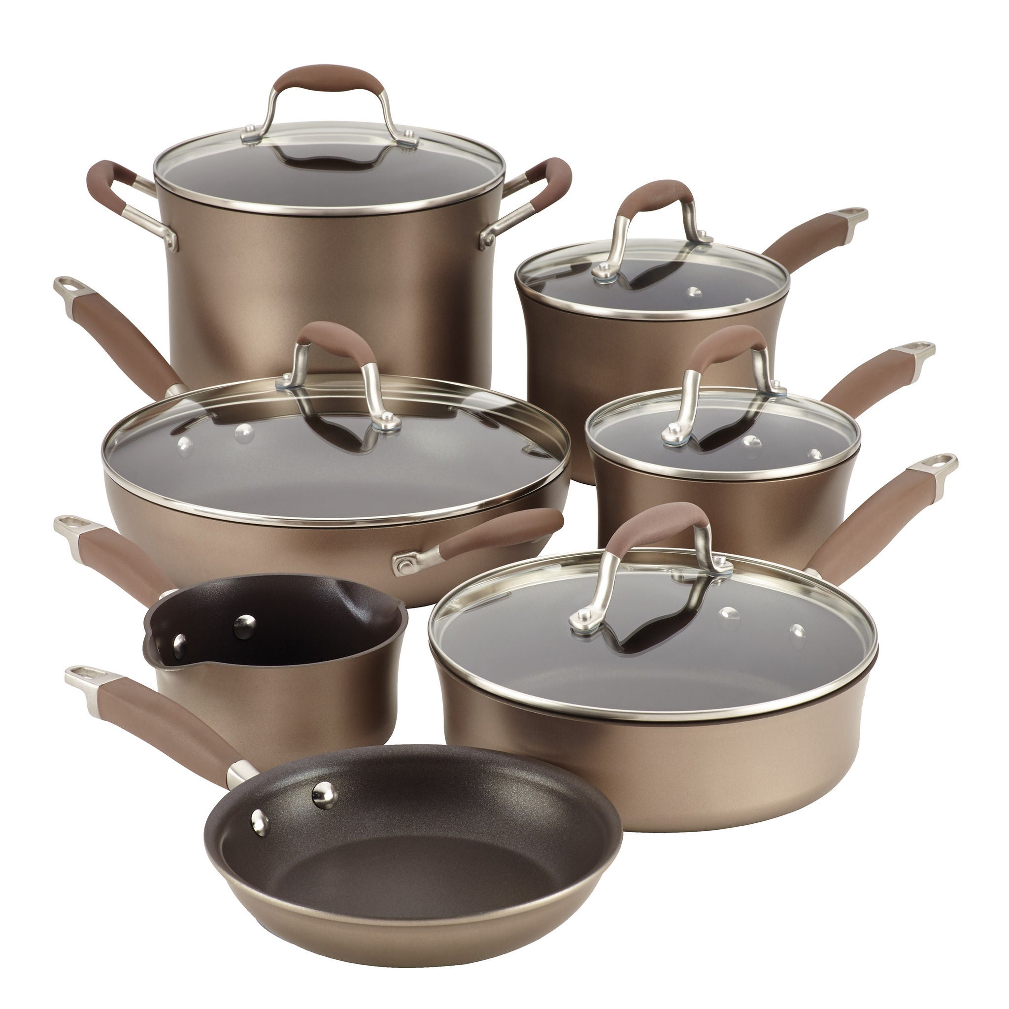 Anolon Advanced 12-piece Hard Anodized Cookware Set