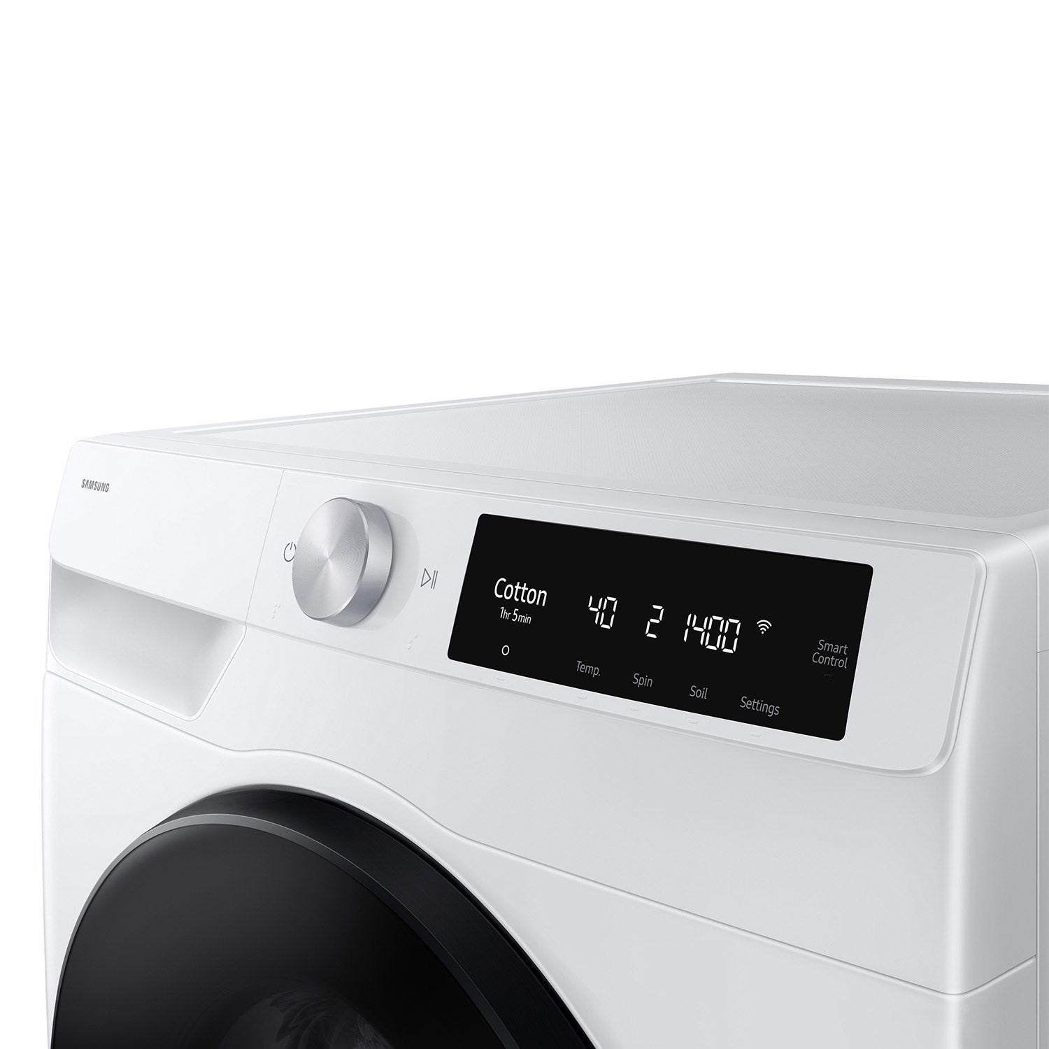 Samsung 2.5 cu. ft. Compact Front Load Washer with AI Smart Dial and Super Speed Wash