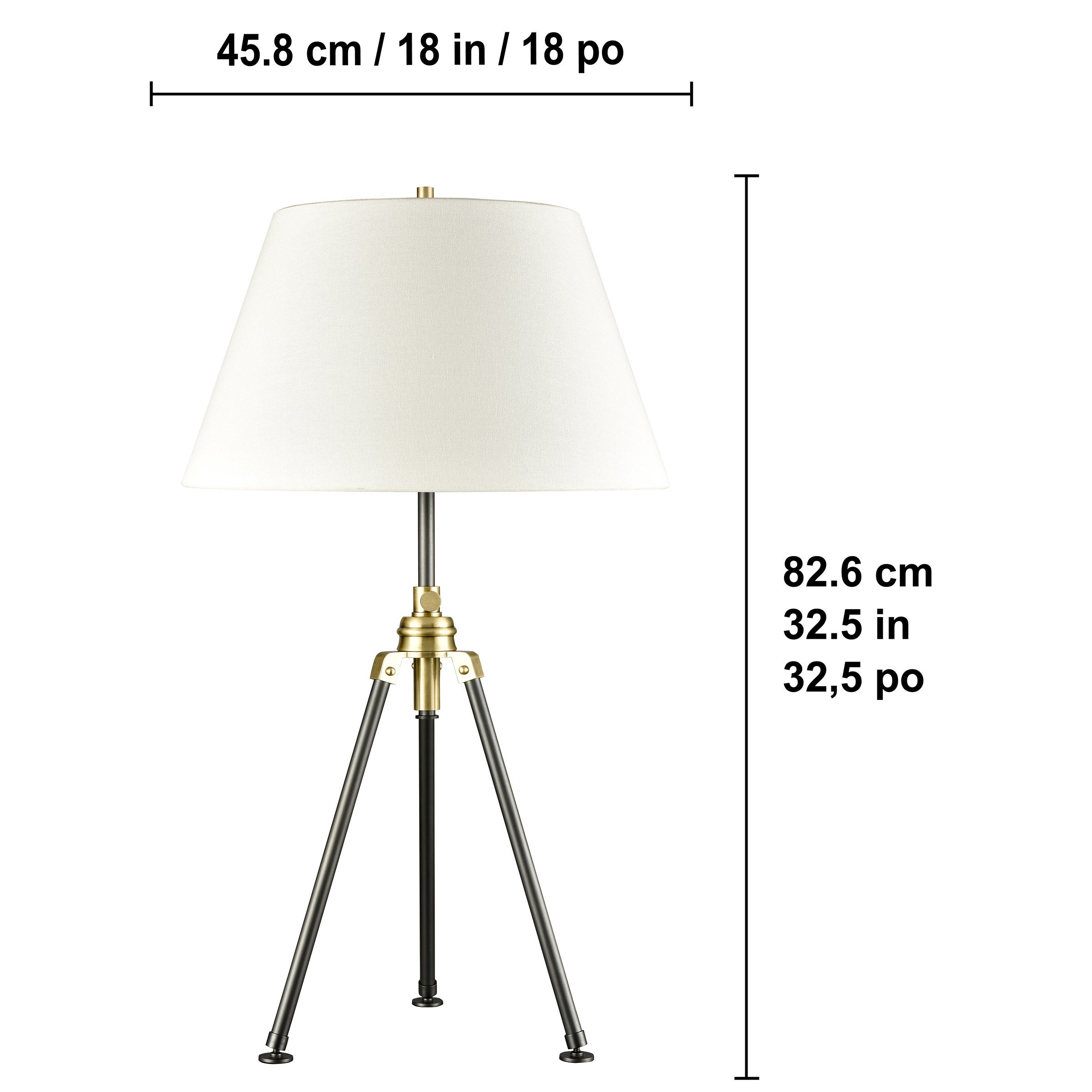 Del Mar Surveyor Table Lamp