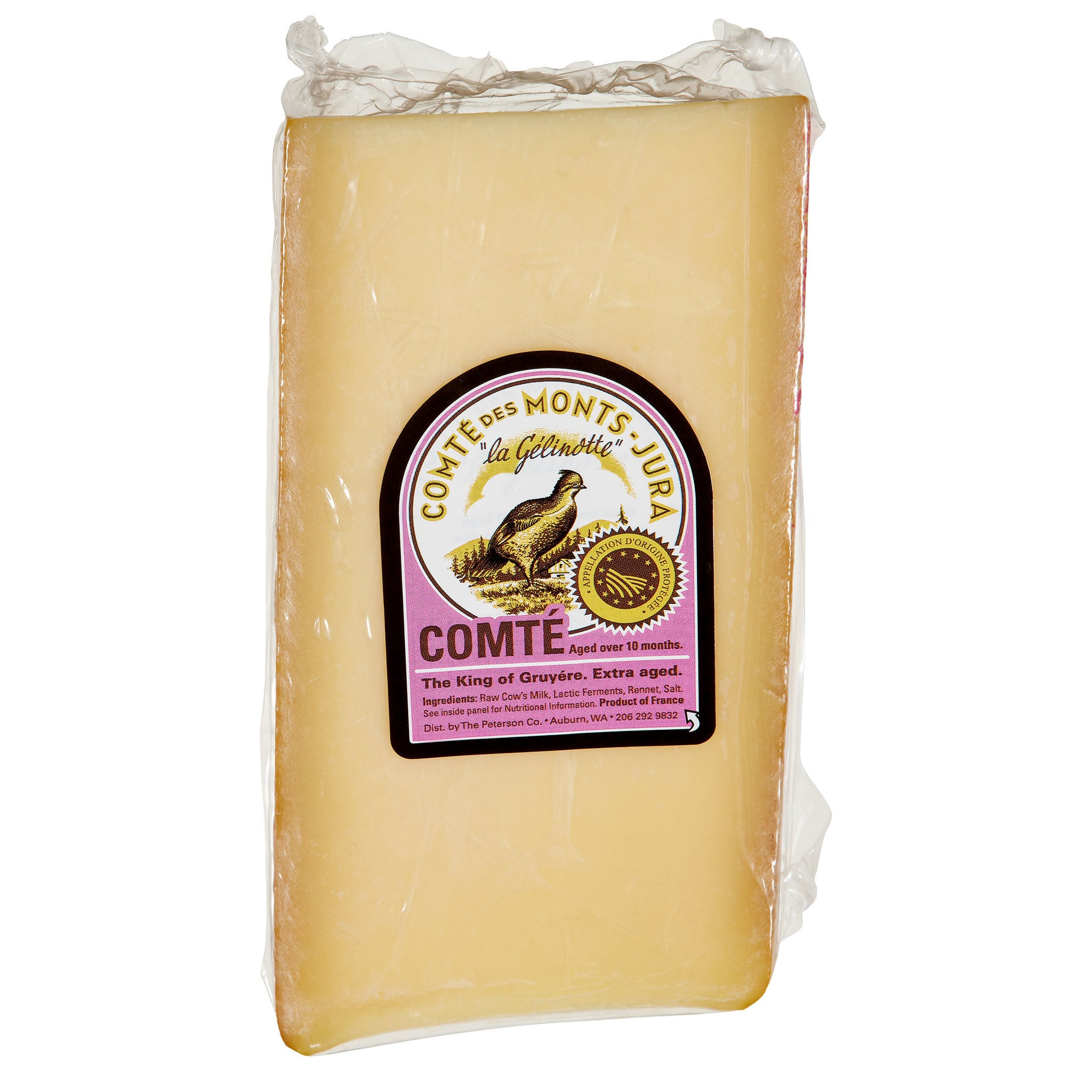 Comté Cheese, Aged 10-12 Months, 2 lbs. Total