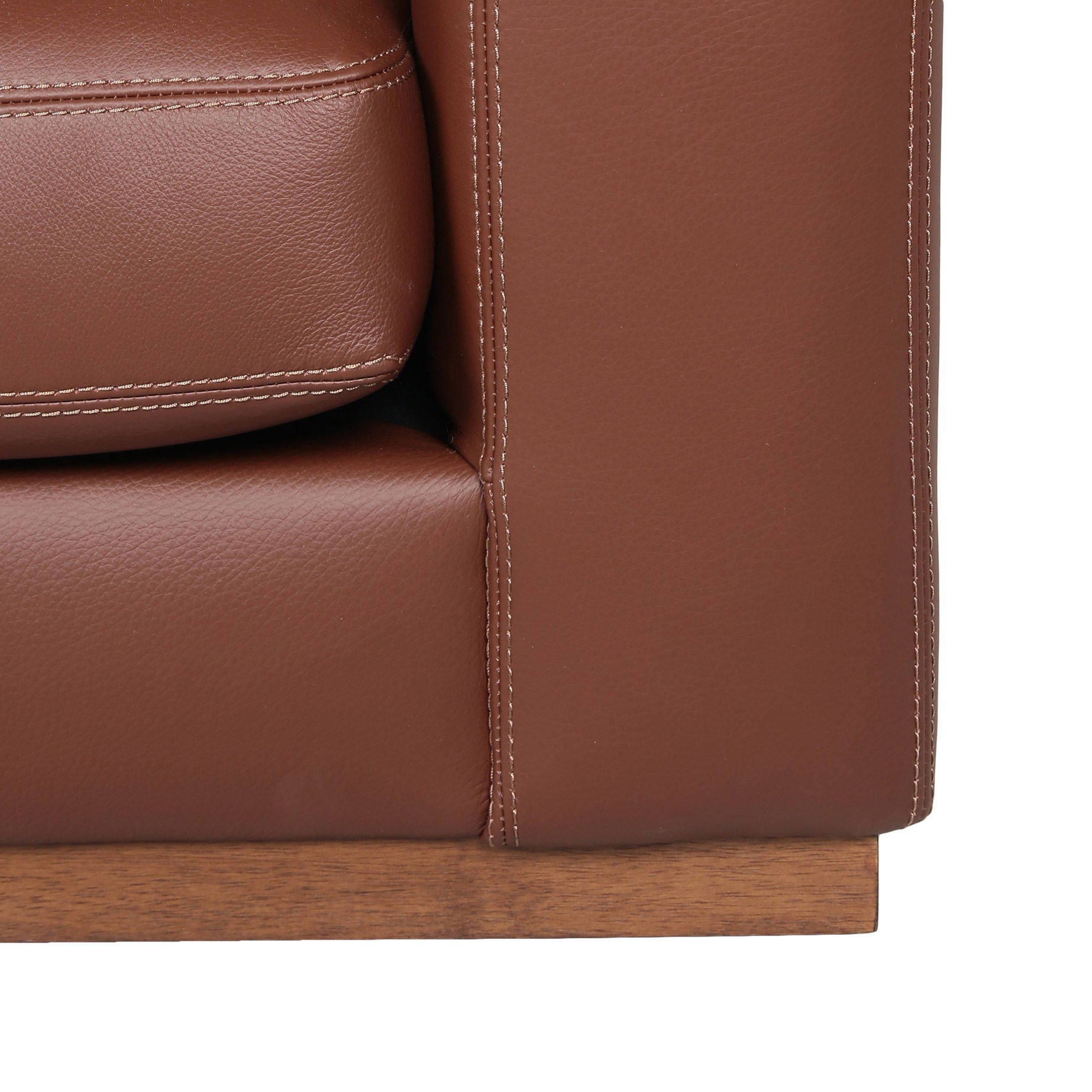 Durant Top Grain Leather Sofa and Swivel Chair
