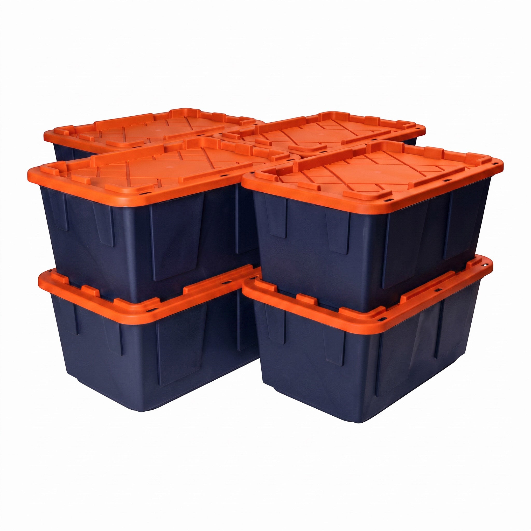 Greenmade 27 Gallon Tailgate Storage Bin, 8-pack