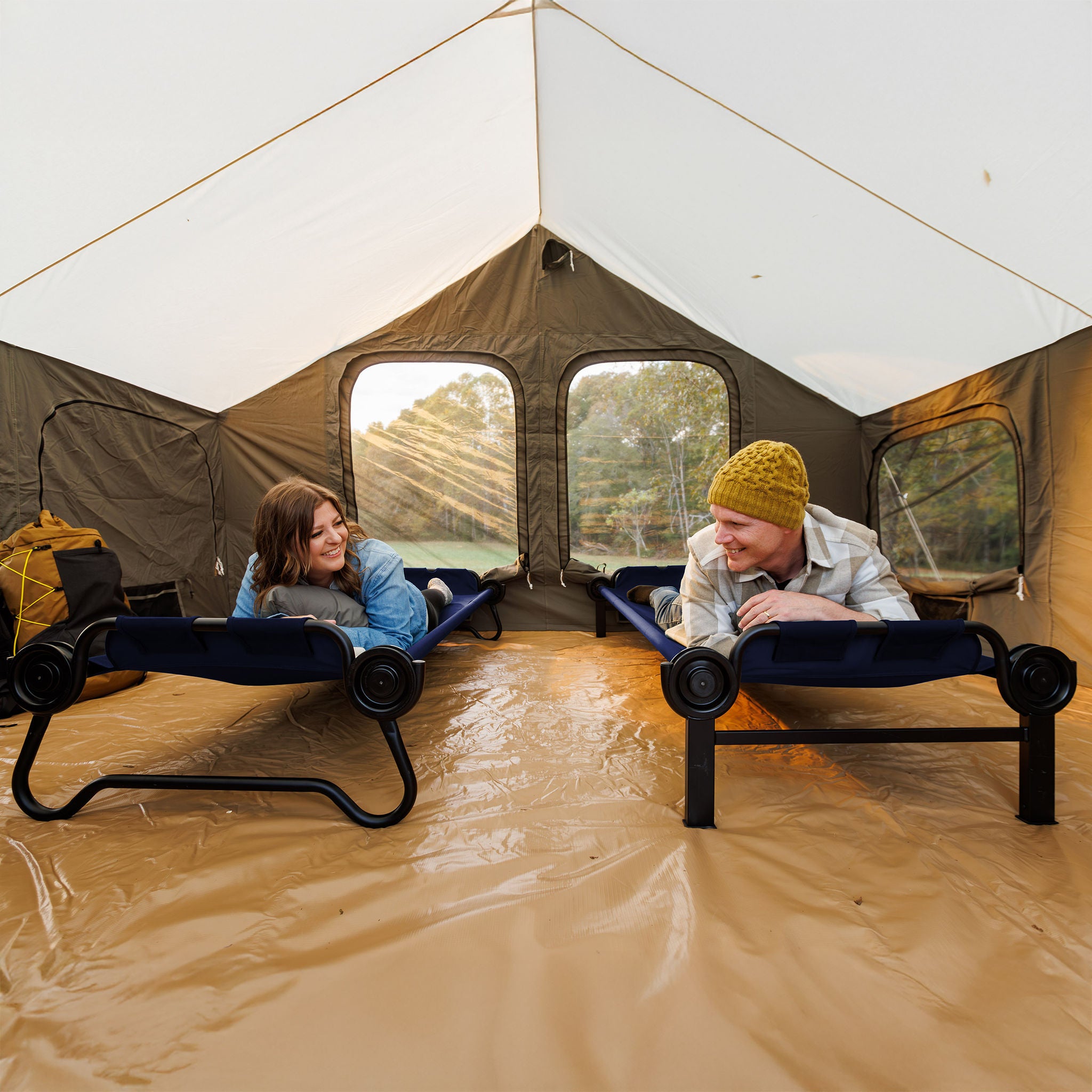 Disc-O-Bed XL Portable Cot Bundle