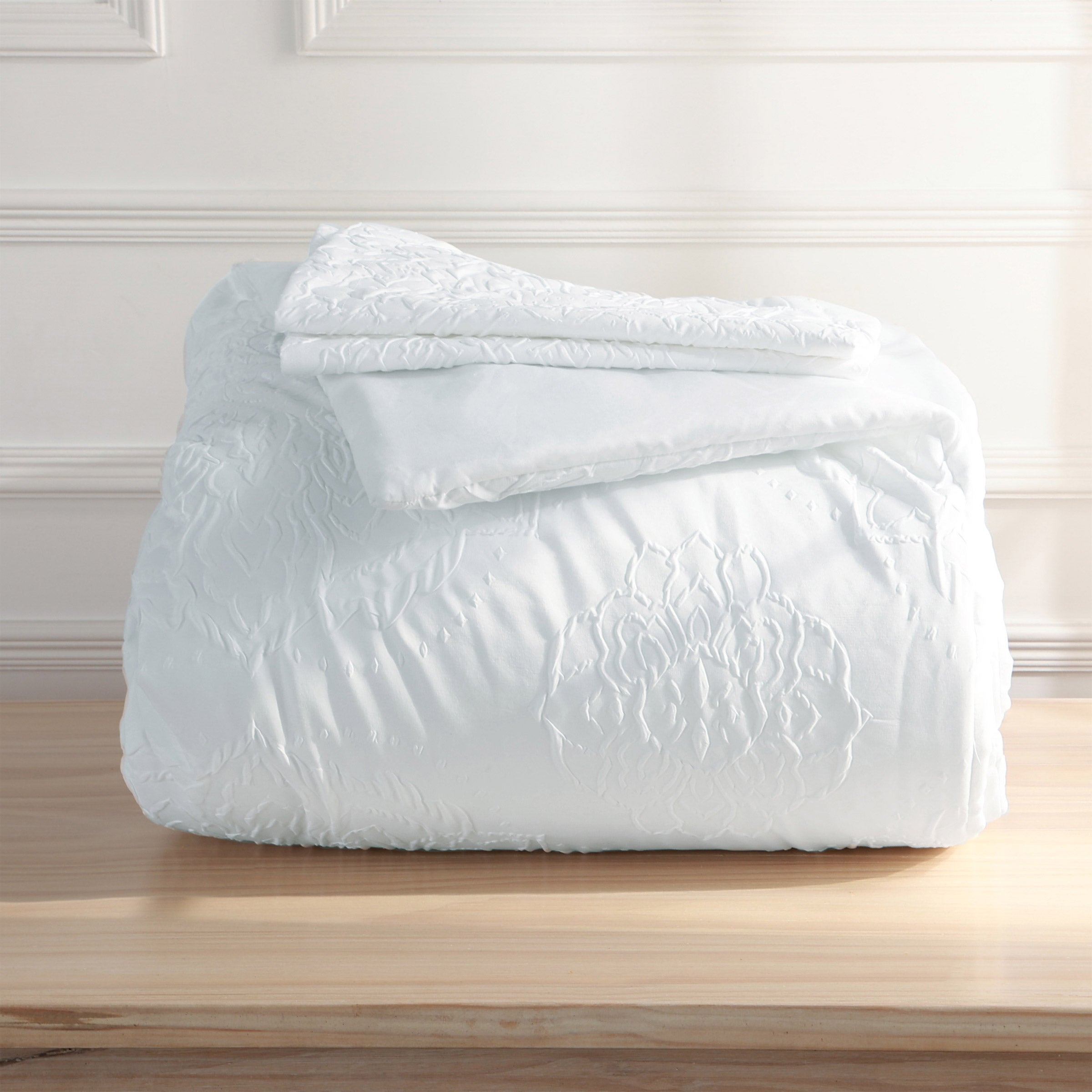 Berkshire Daydream Embossed 3-piece Comforter Set