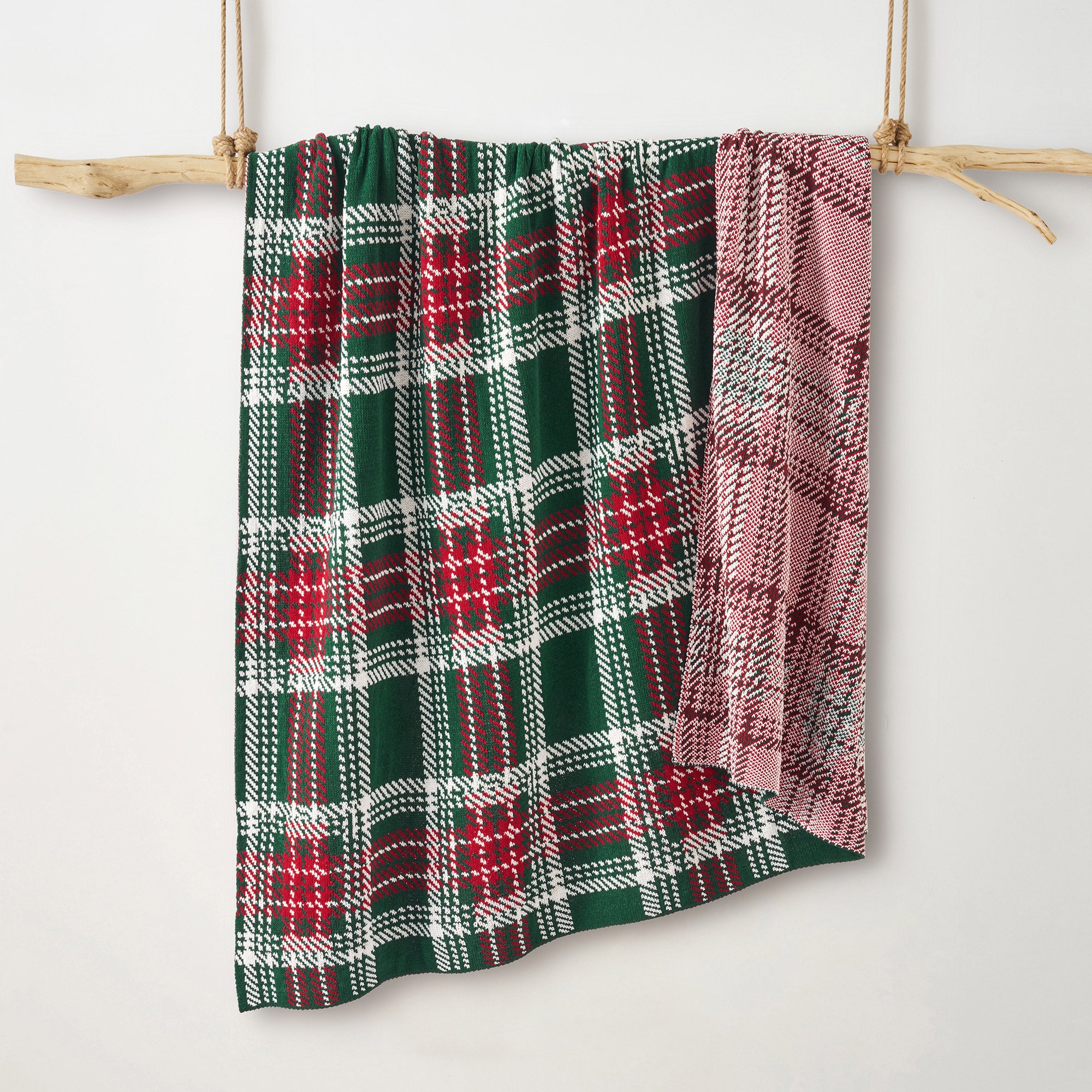 Holiday Knit Throw