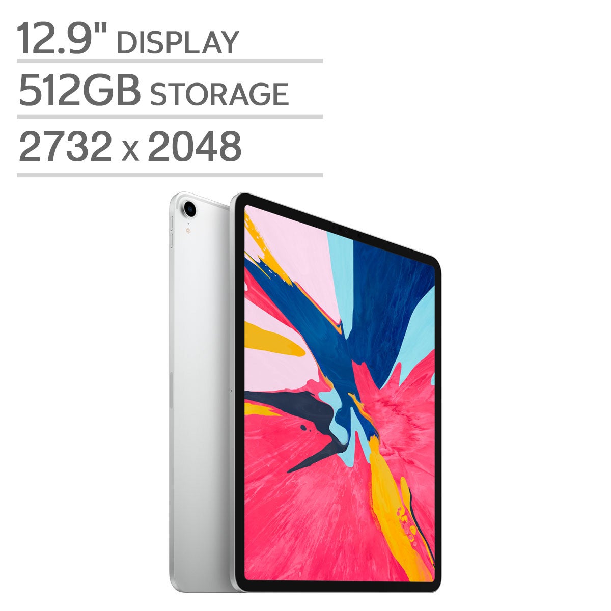 Apple iPad Pro A12X Bionic Chip 512GB - Silver