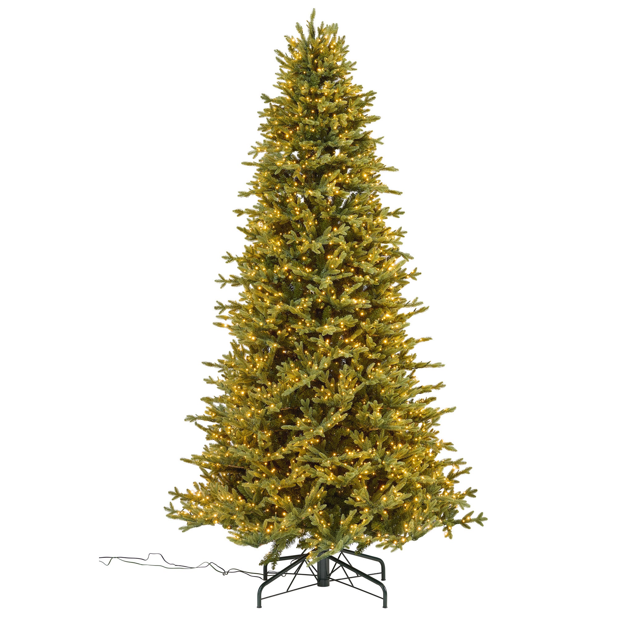 9' Pre-Lit Radiant Micro LED with Twinkle Artificial Christmas Tree
