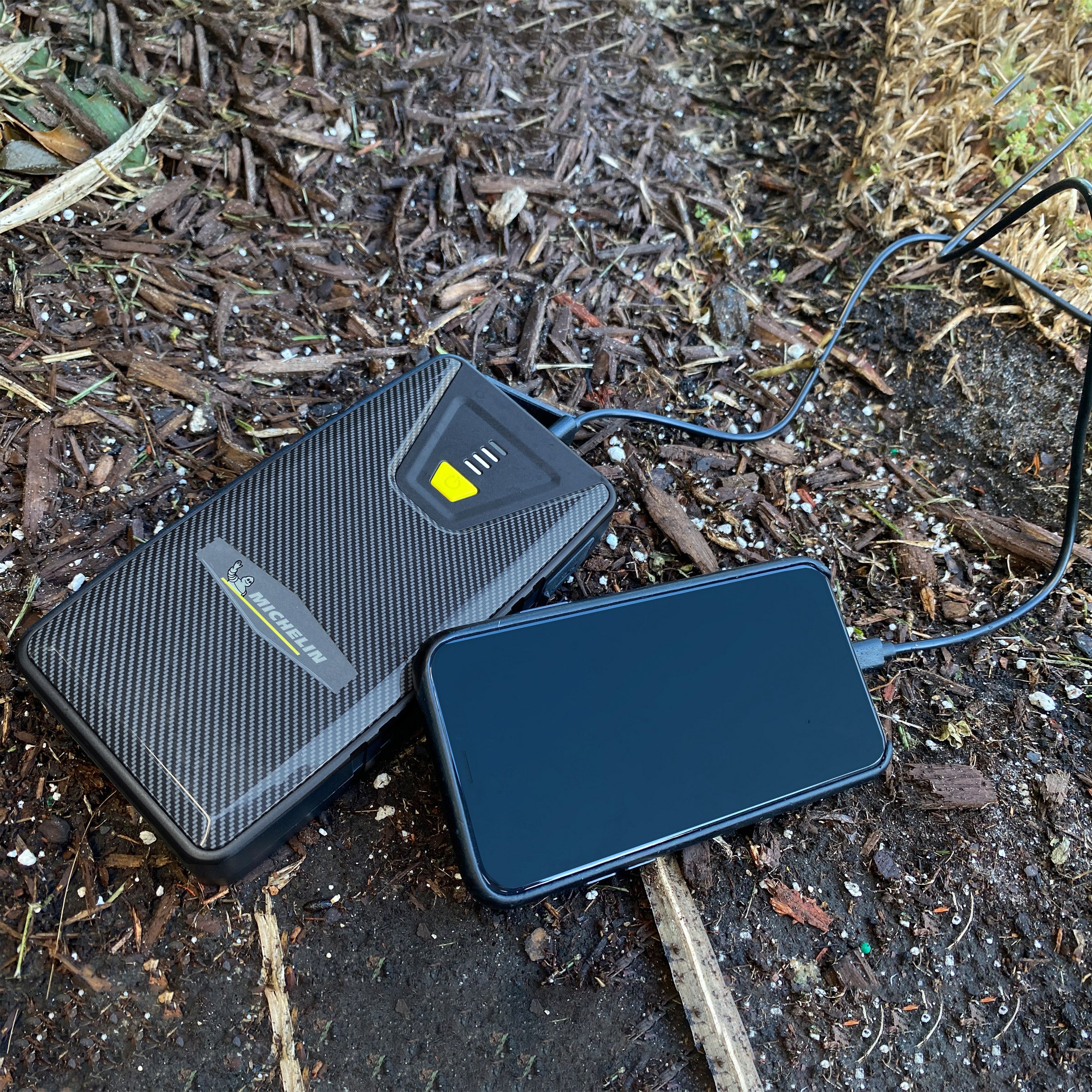 Michelin High-Capacity Portable Jump Starter and Power Bank