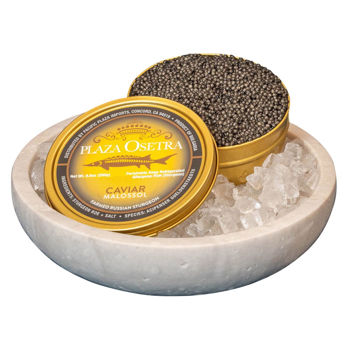 Plaza Osetra Farmed Bulgarian Sturgeon Caviar, 8.8 oz
