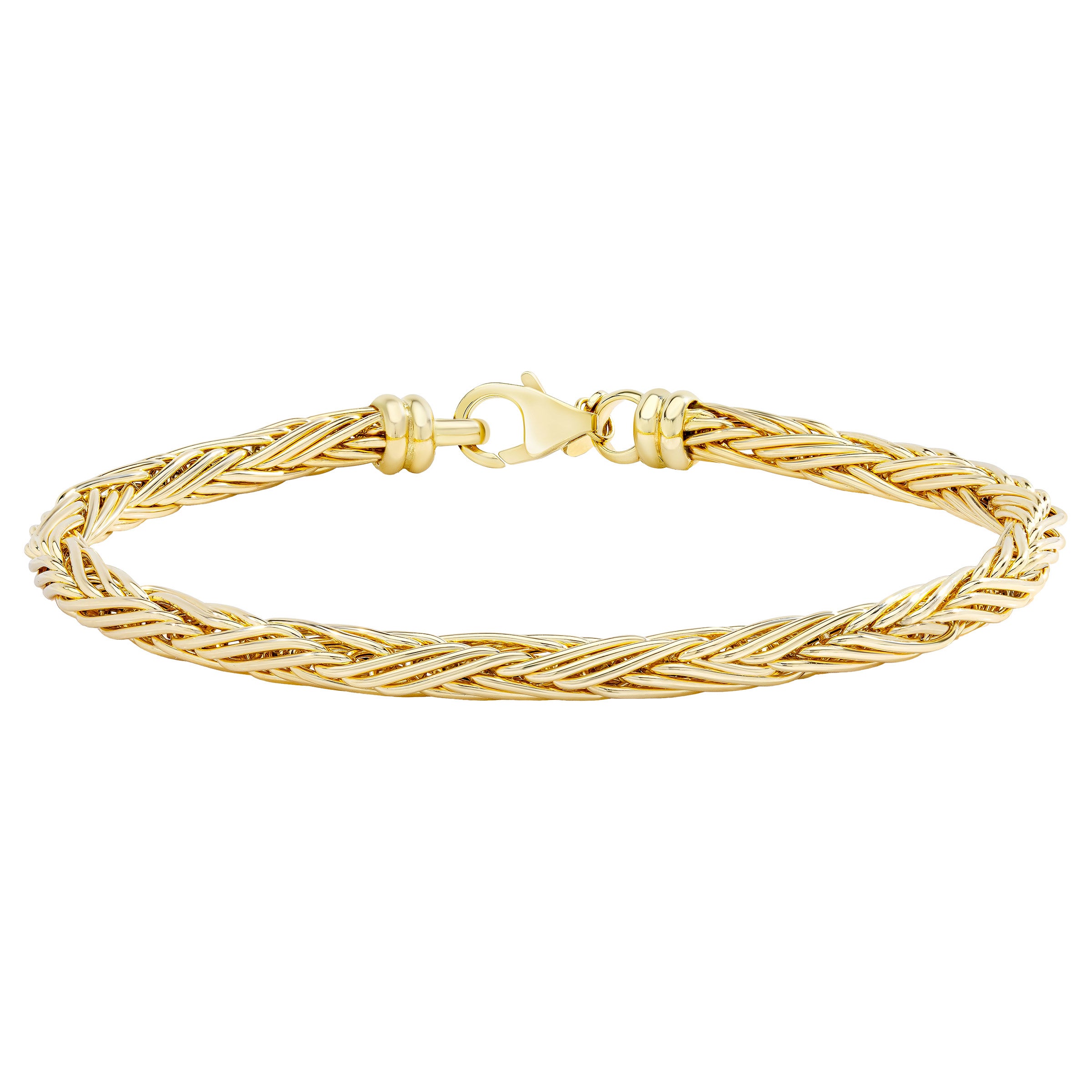 14kt Yellow Gold Woven Bracelet