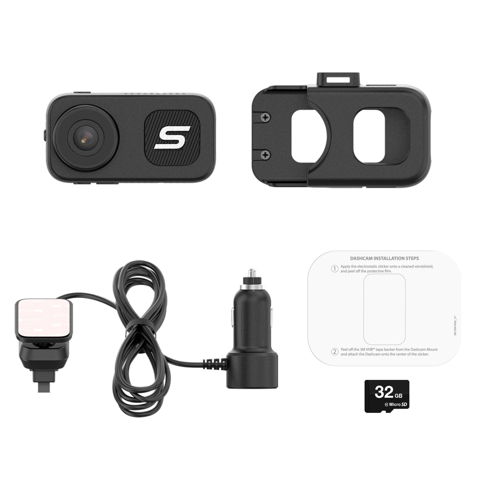 Type S Mini 4K Dash & Body Cam