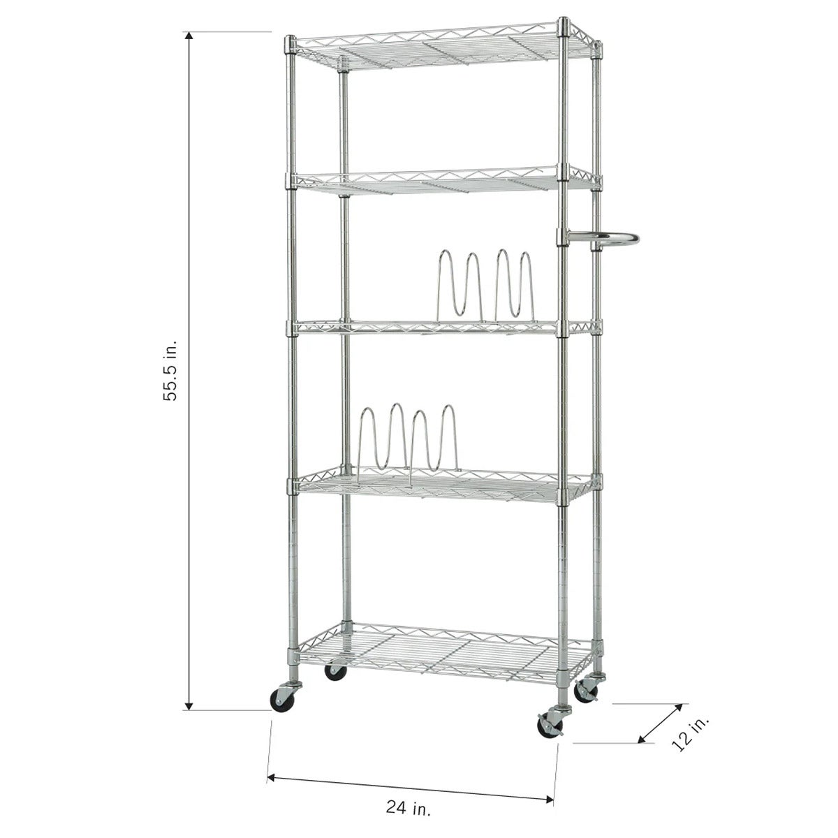 TRINITY Basics EcoStorage 5-tier NSF Certified Rack