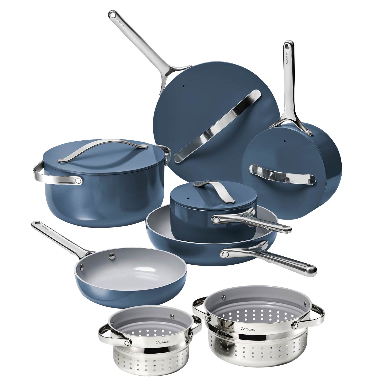Caraway 18-piece Ceramic Cookware Set