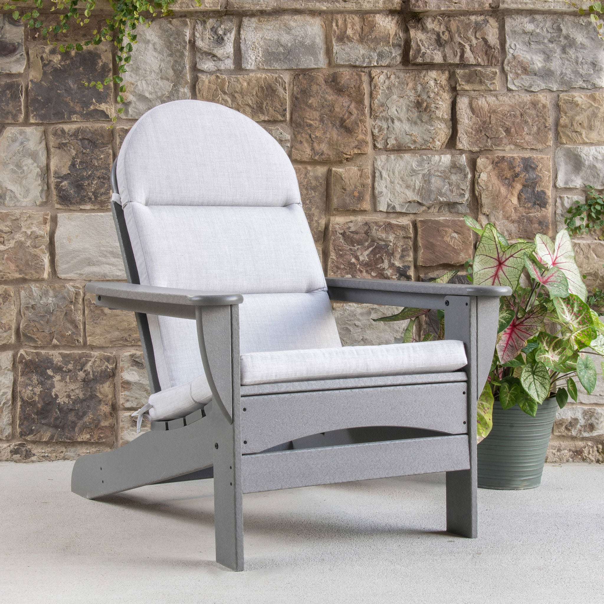 Adirondack Cushion for Polywood Chairs, 2-pack
