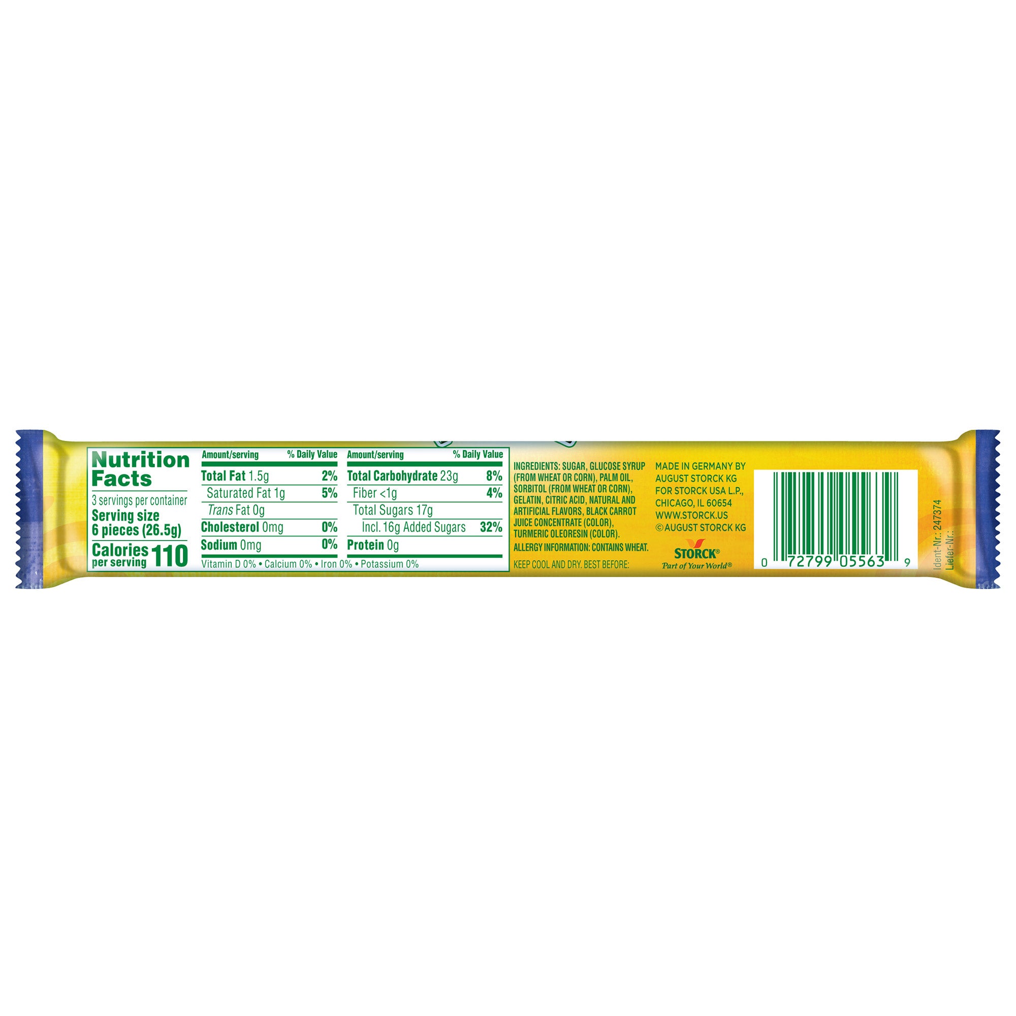 Mamba Fruit Chews, 2.8 oz, 24-count