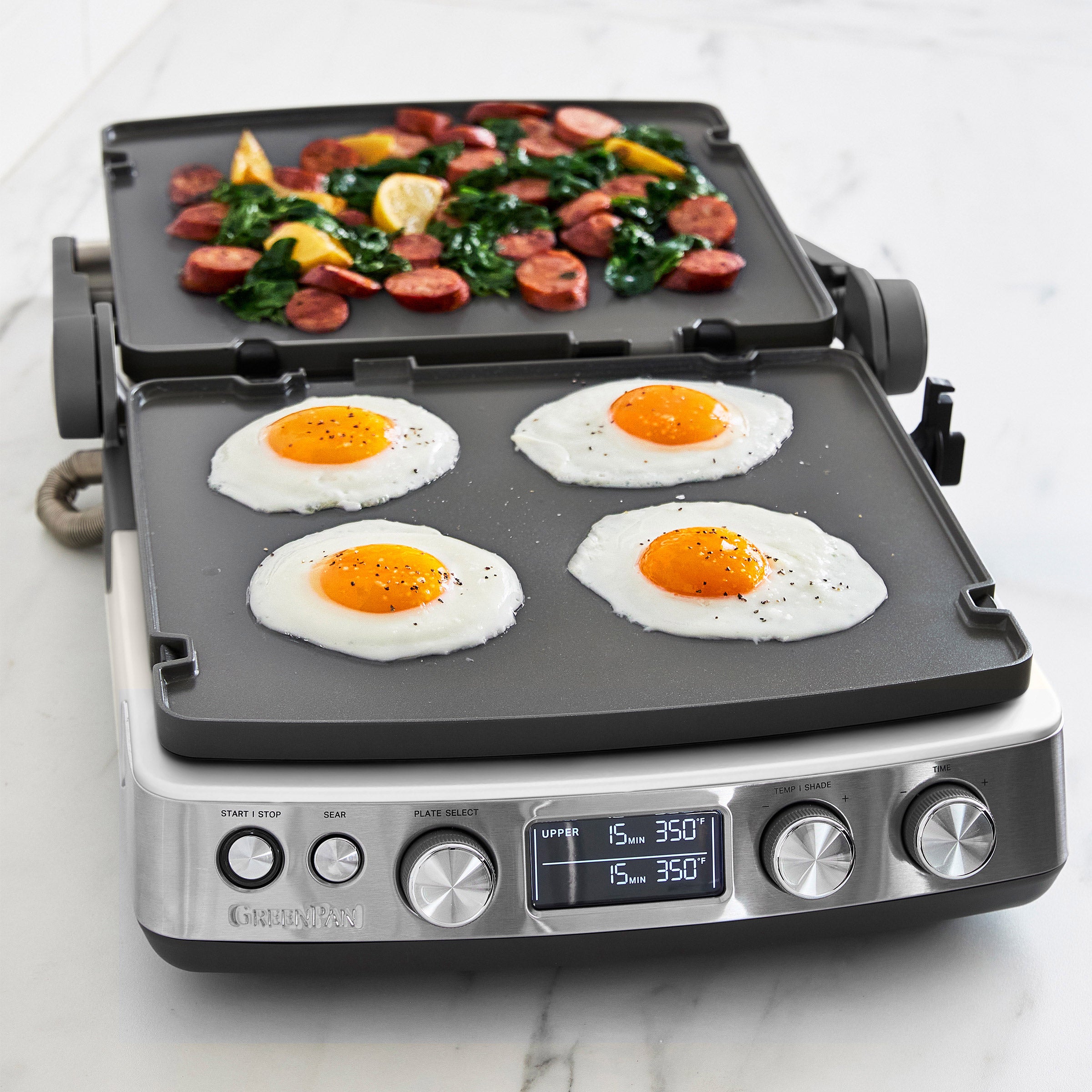 GreenPan Multi Grill & Griddle with Waffle Plate