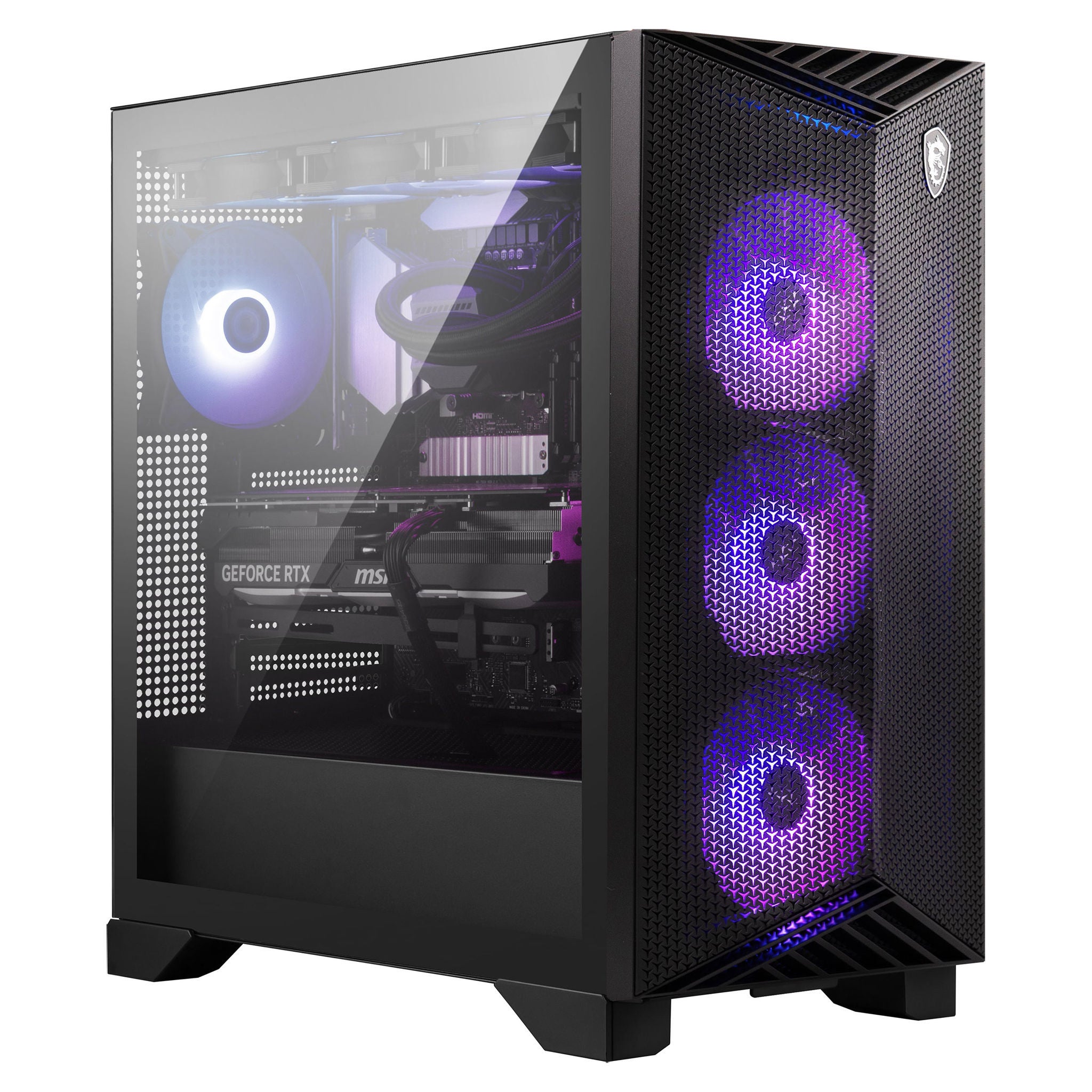 MSI Aegis ZS2 Gaming Desktop - AMD Ryzen 9 7900X - GeForce RTX 4080 SUPER - Windows 11 Home