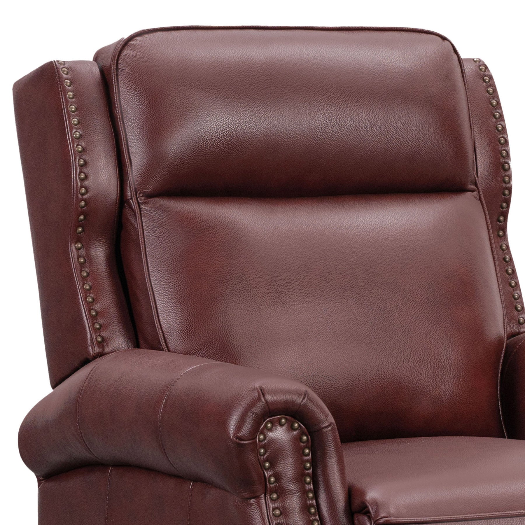 Pollenzo Leather Pushback Recliner