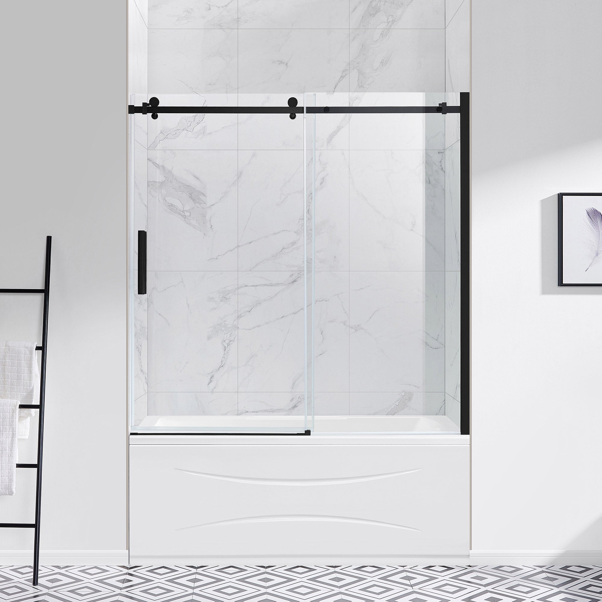 OVE Decors Kelsey 60" Tub Door