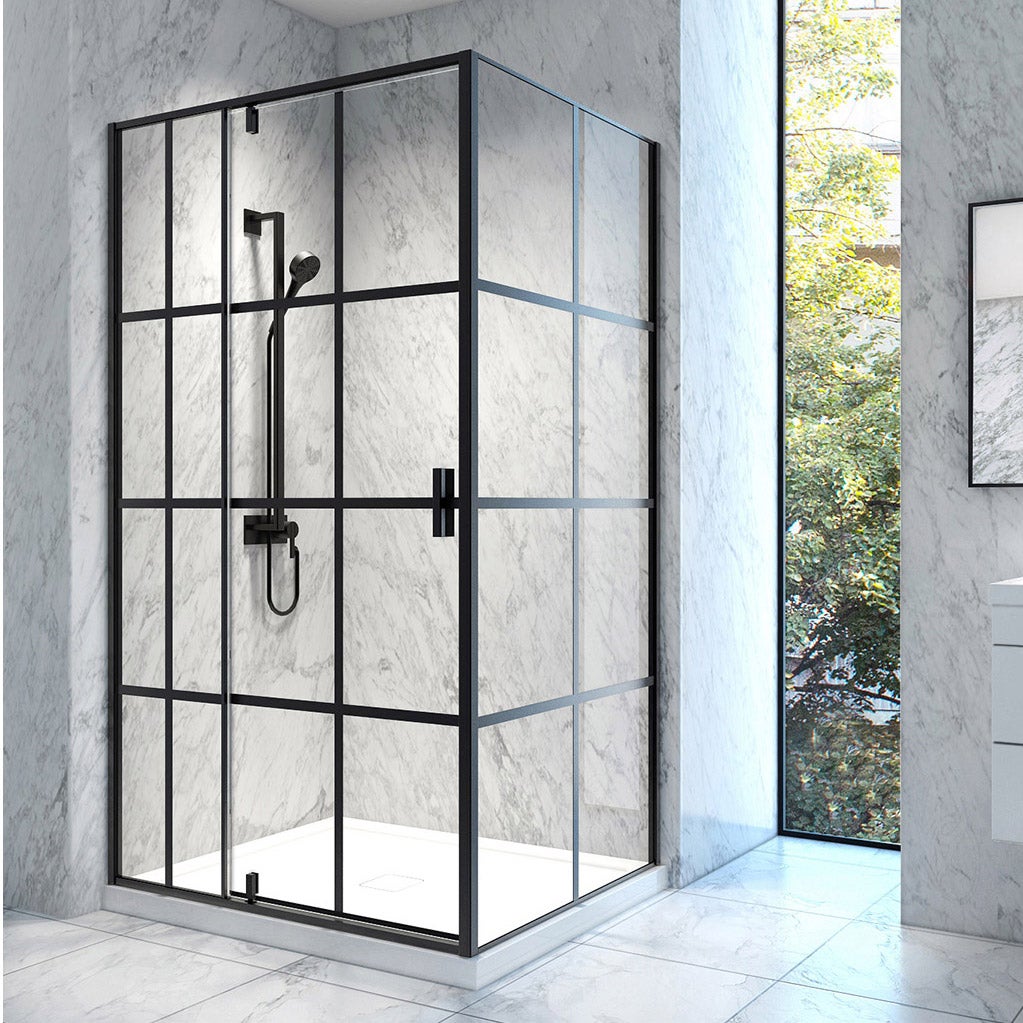 Appollo Gaia 36x48 Corner Shower Enclosure with Acrylic Base