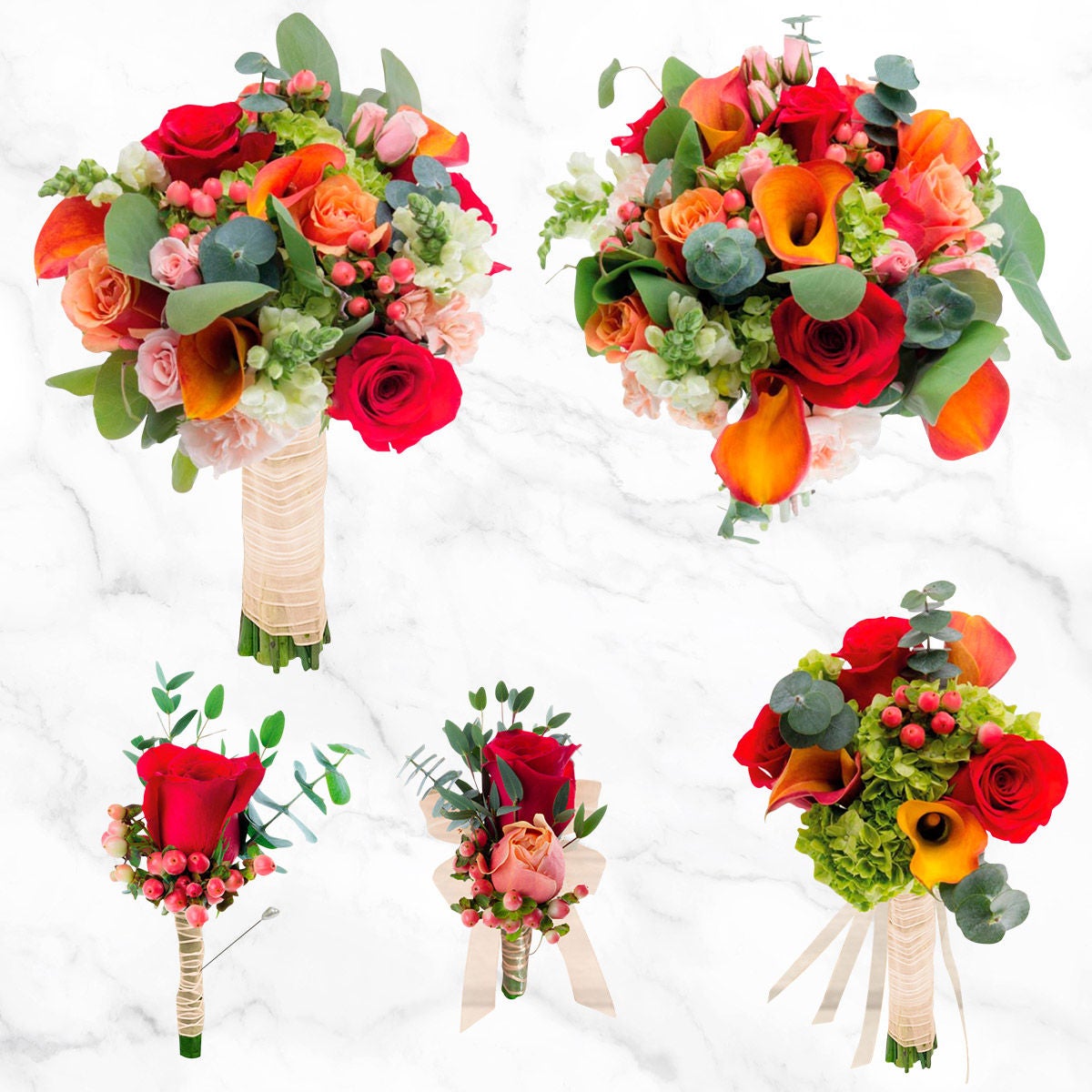 Orange Sorbet Wedding Package