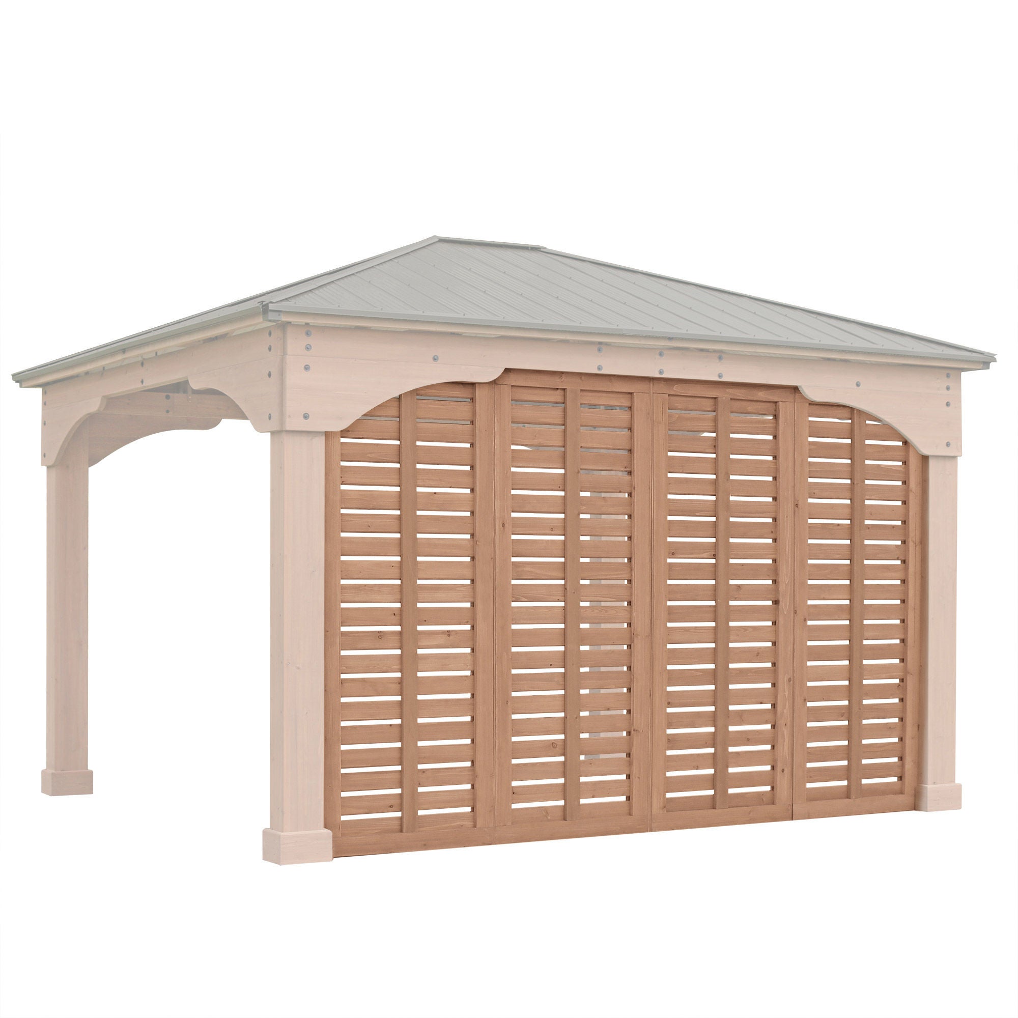 Yardistry Gazebo Privacy Wall