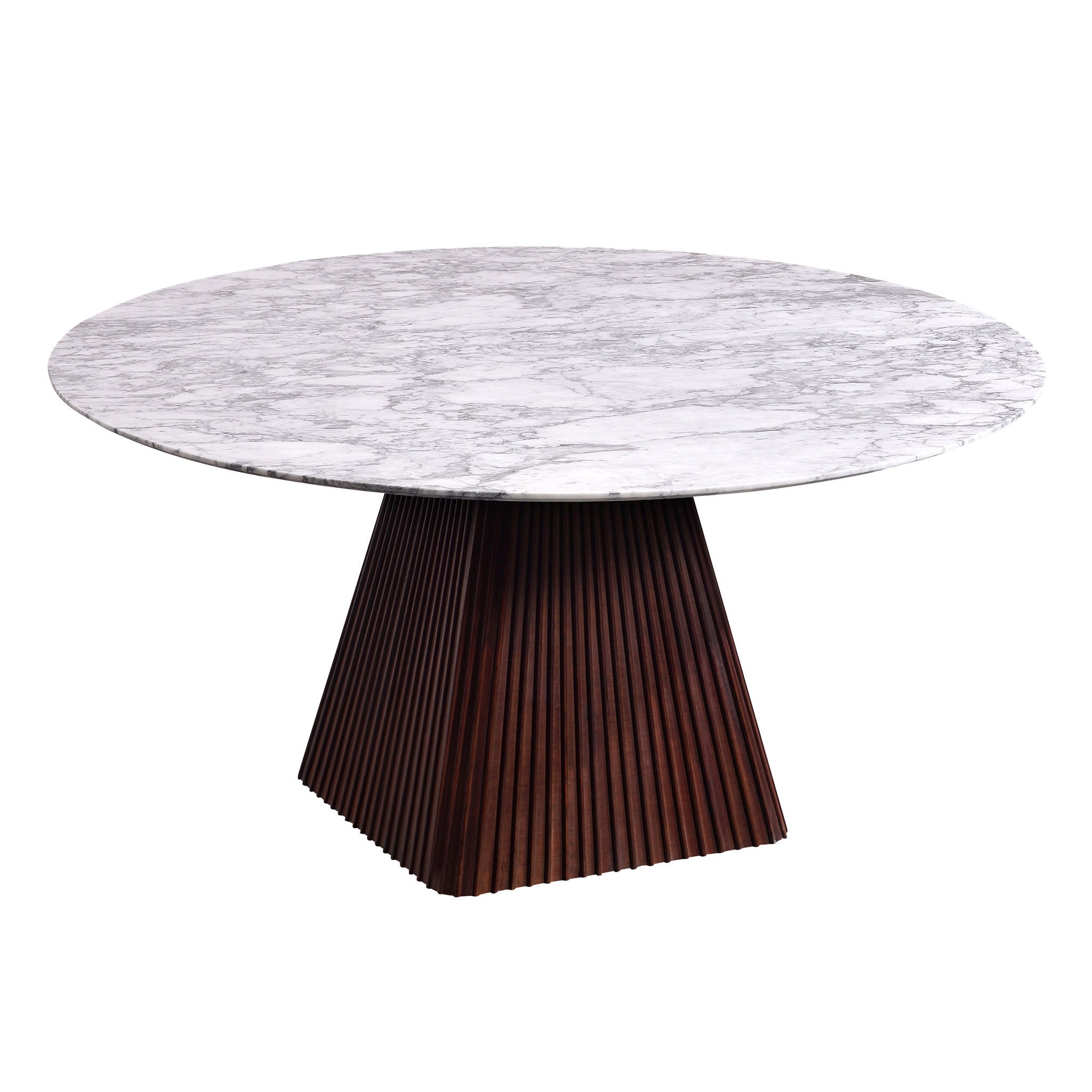 Aurora 60” Marble Round Dining Table