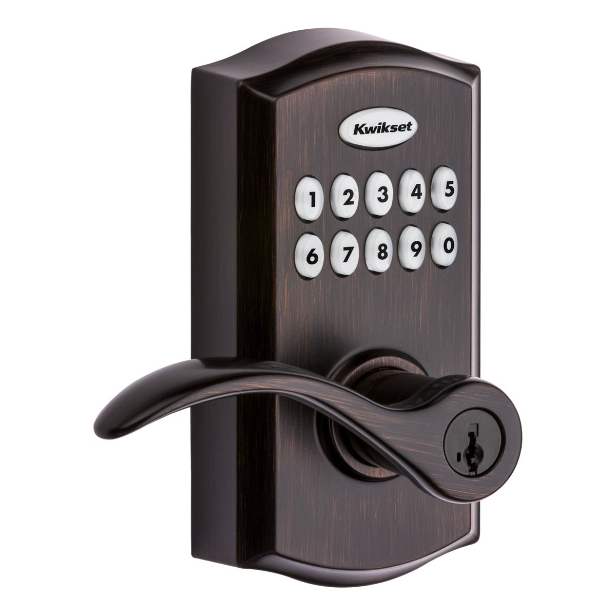 Kwikset 955 SmartCode Electronic Pembroke Lever