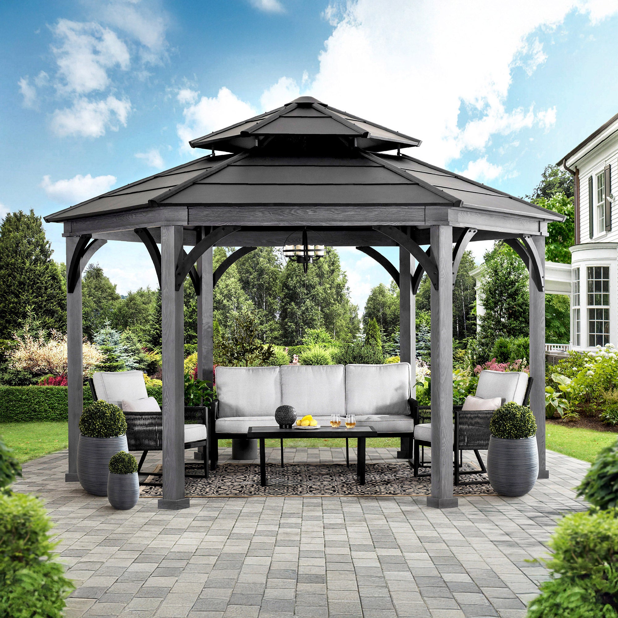 Sunjoy Ashland Hexagonal Gazebo