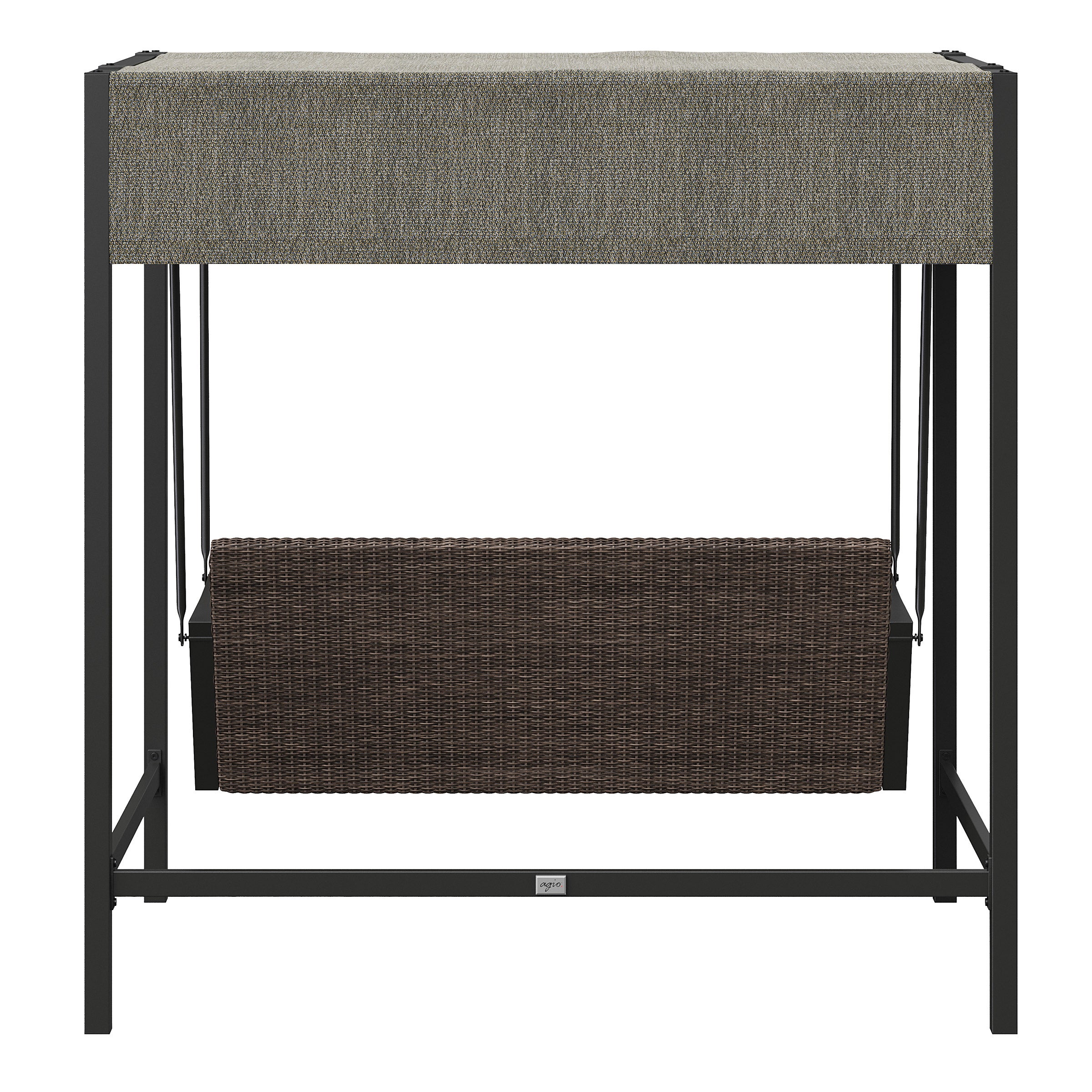 Agio Menlo Woven Patio Swing
