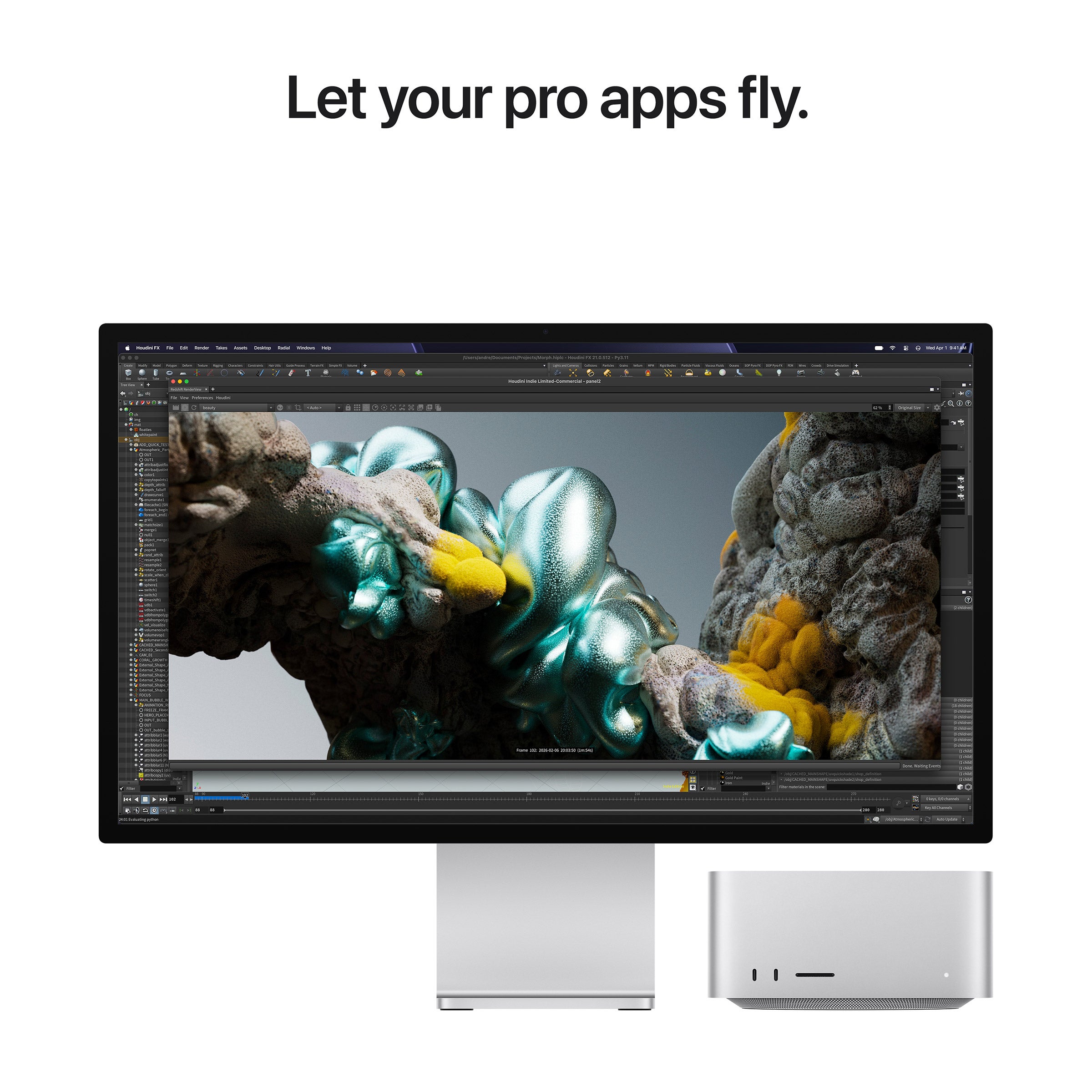 Mac Studio Desktop Computer - Apple M5 Max chip, Built for Apple Intelligence, 18-core CPU, 32-core GPU, 36GB Memory, 512GB SSD Storage