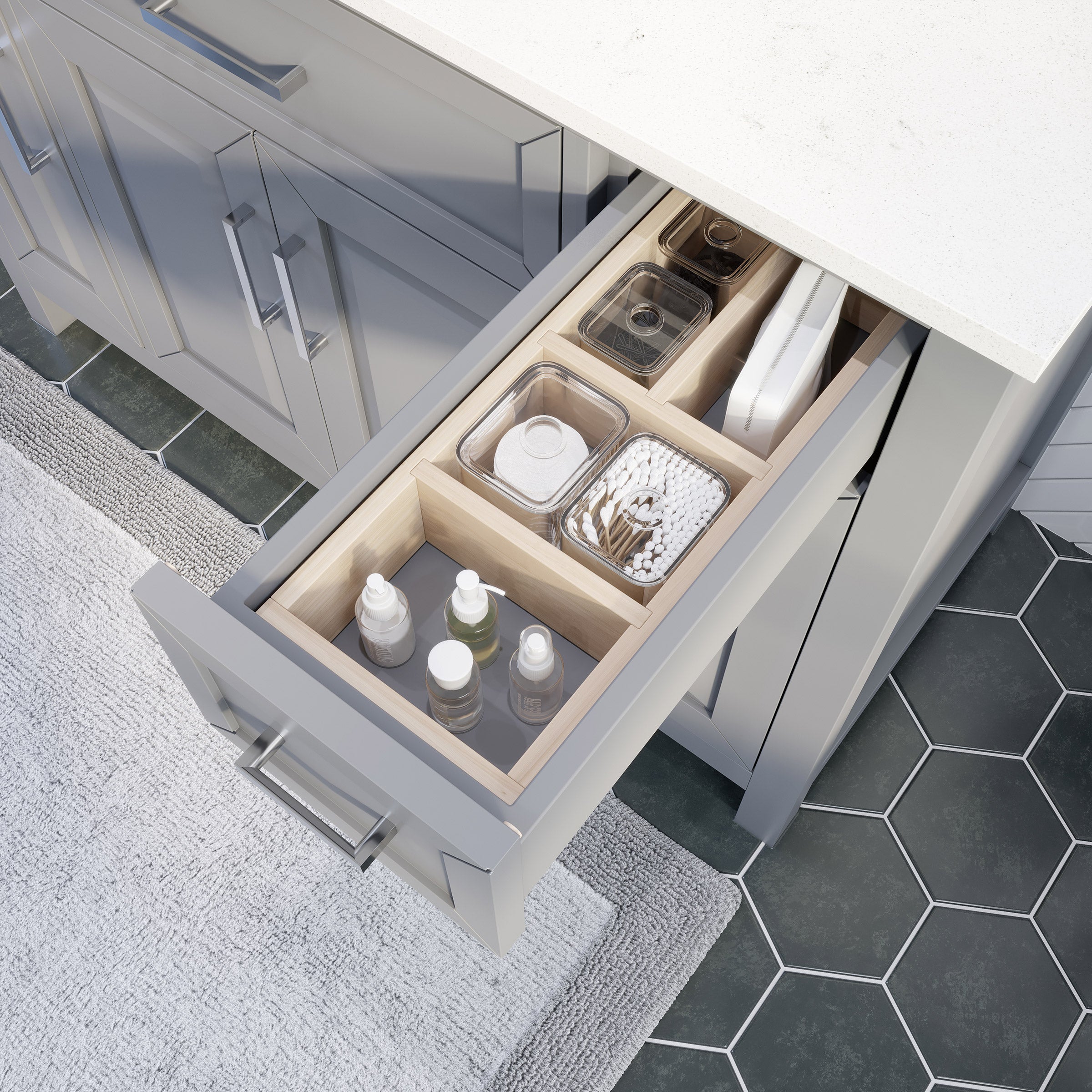 Thomson Bath Vanity by Studio Bathe in Gray