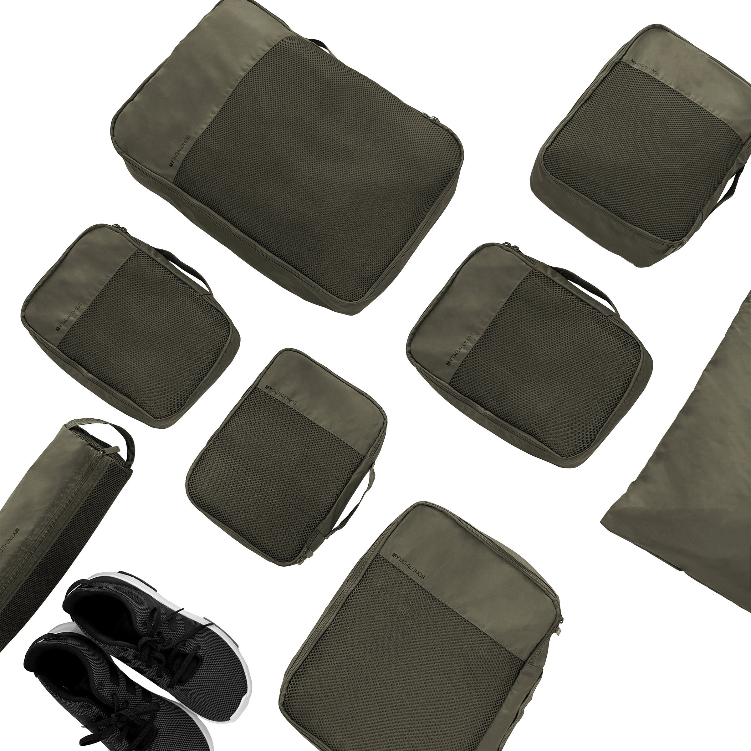 MYTAGALONGS Packing Cubes, 8-pack