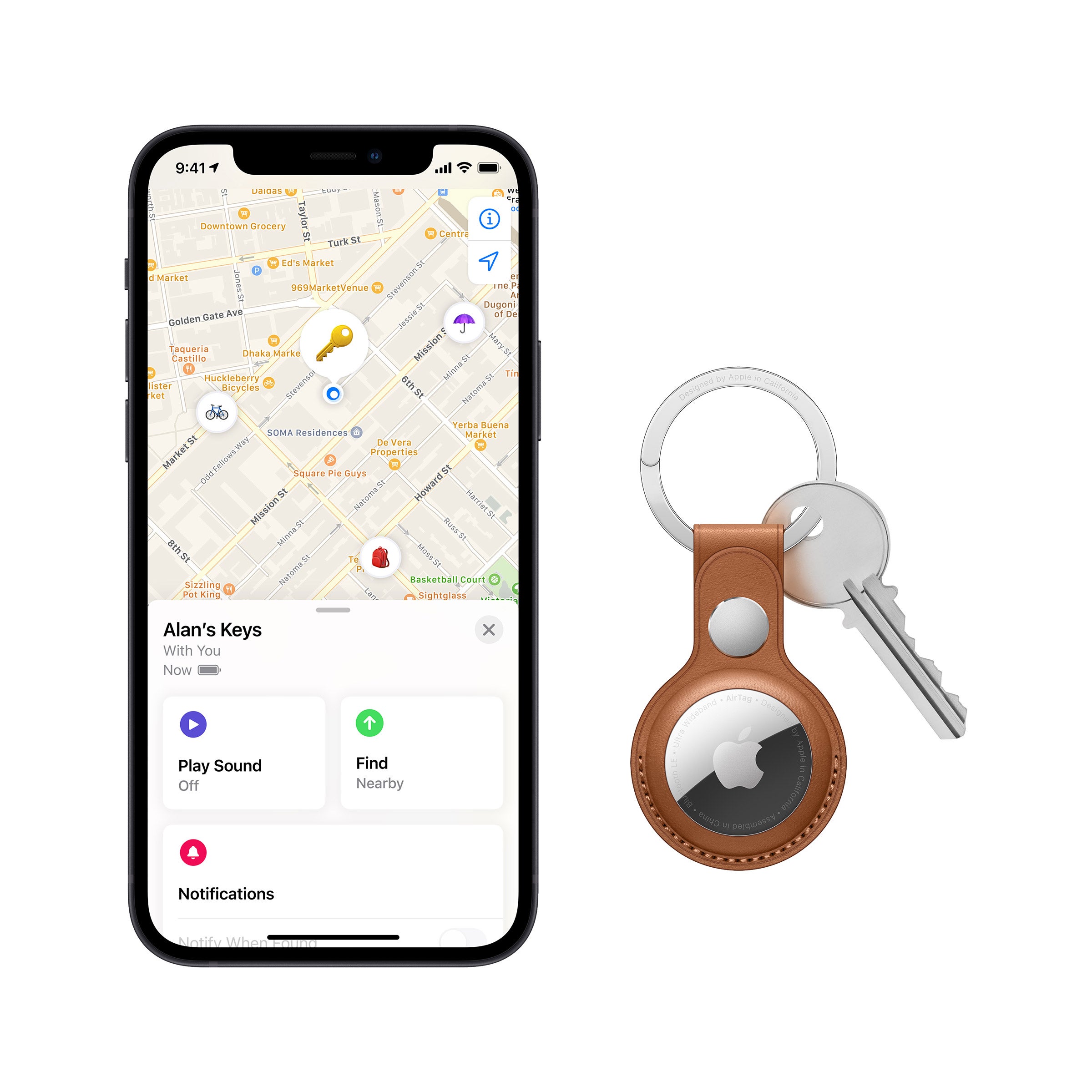 Apple AirTag (1st generation), 4-pack