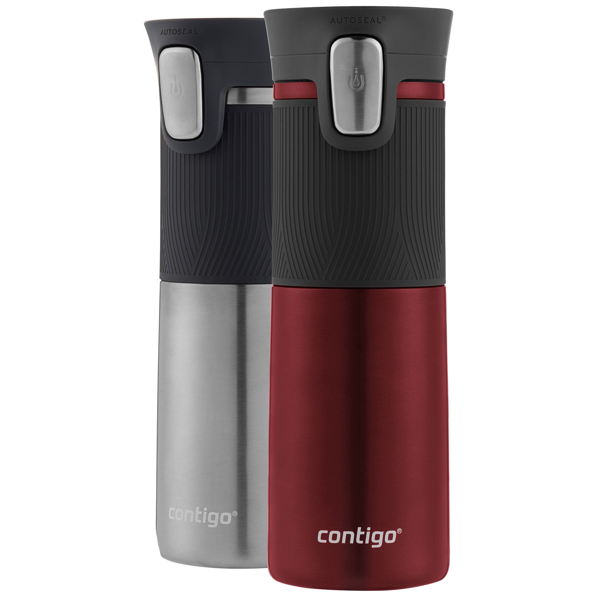 Contigo Pinnacle Autoseal Grip 16 oz. Travel Mug- 2-pack