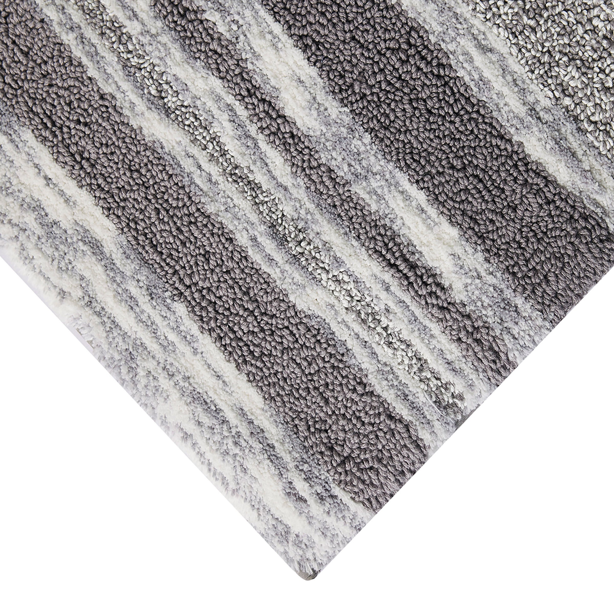 Cotton Stripe Bath Mat