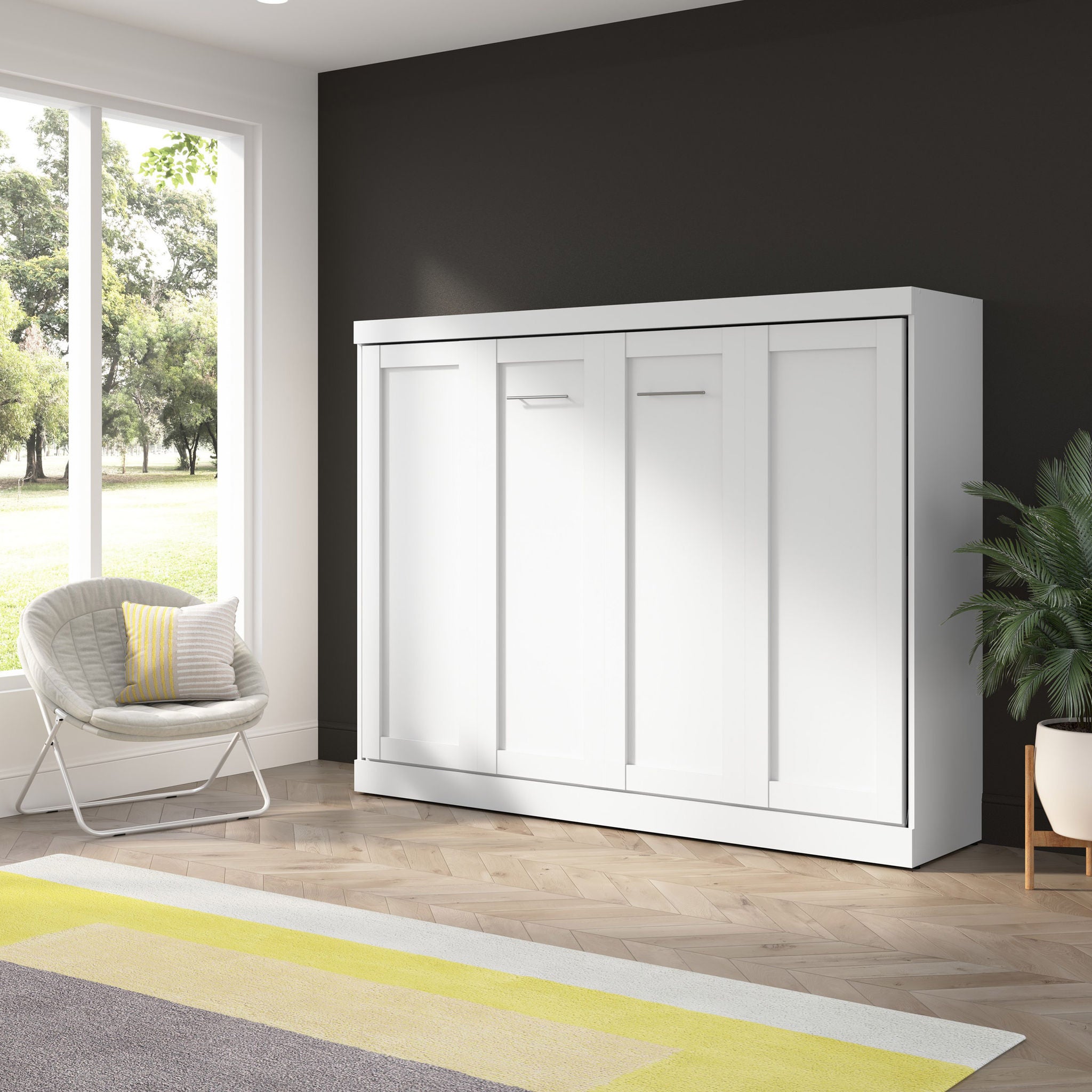 Oasis Horizontal Murphy Bed, Queen Size
