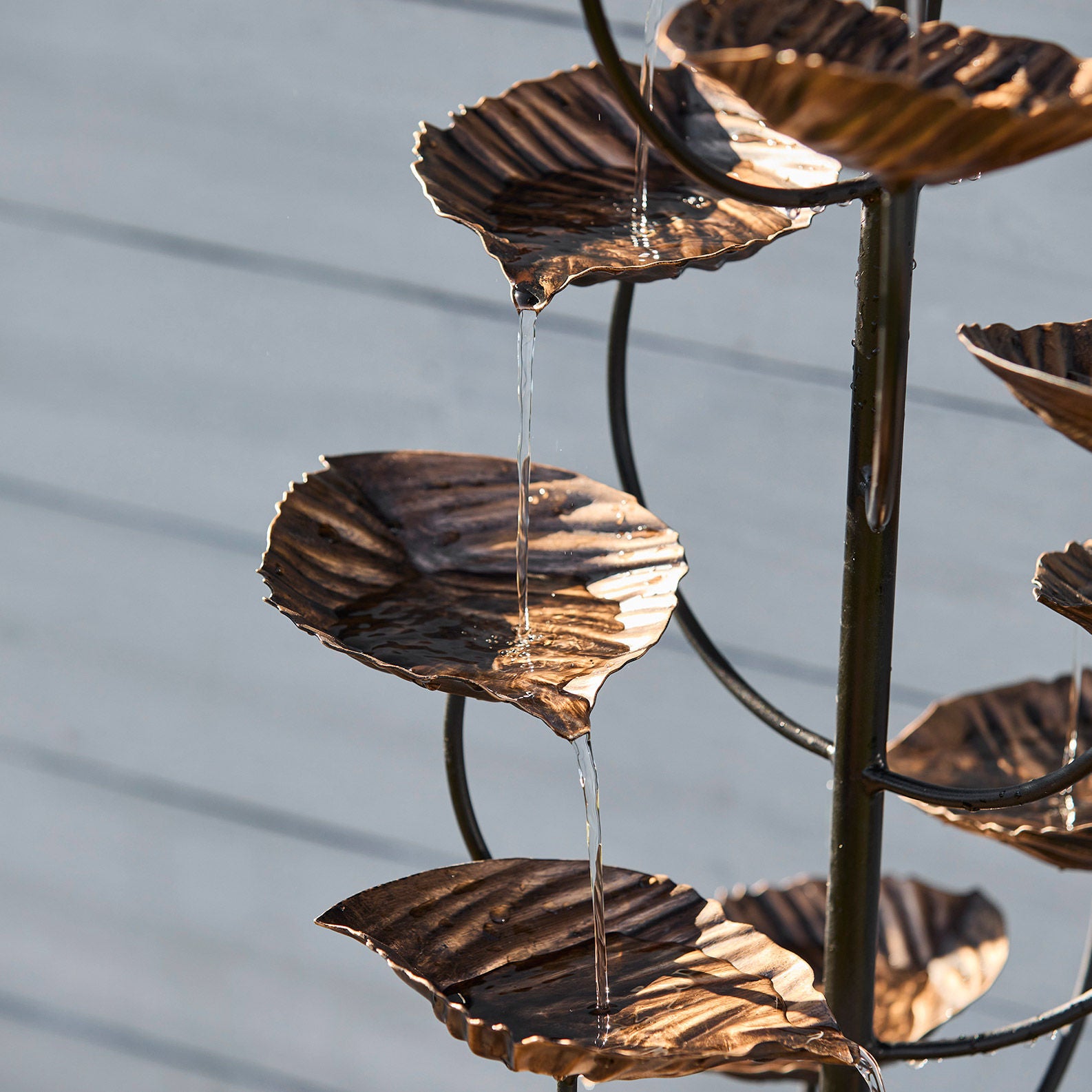 60in CGH Cascading Leaves Fountain