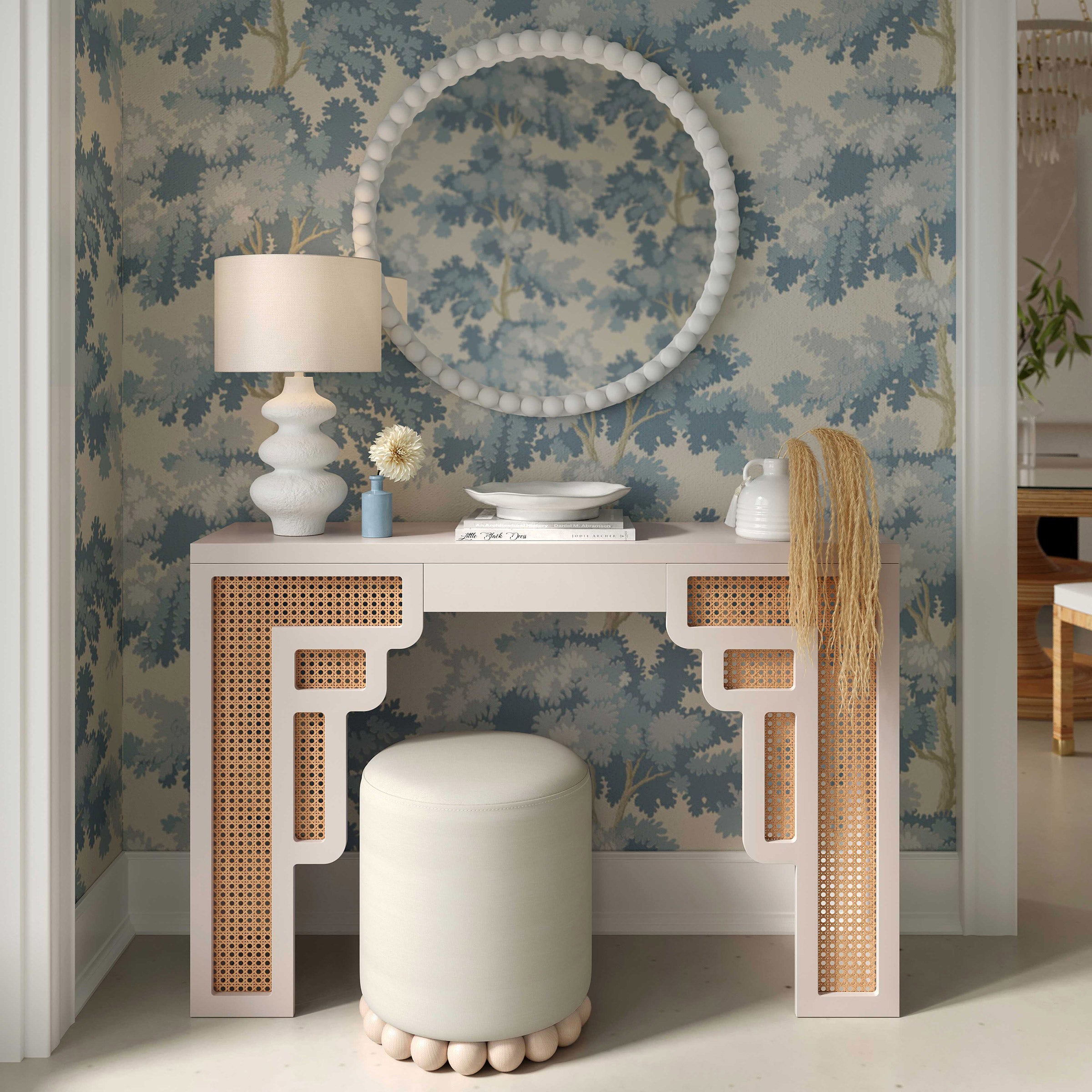 Dex Jacquard Fabric Ottoman
