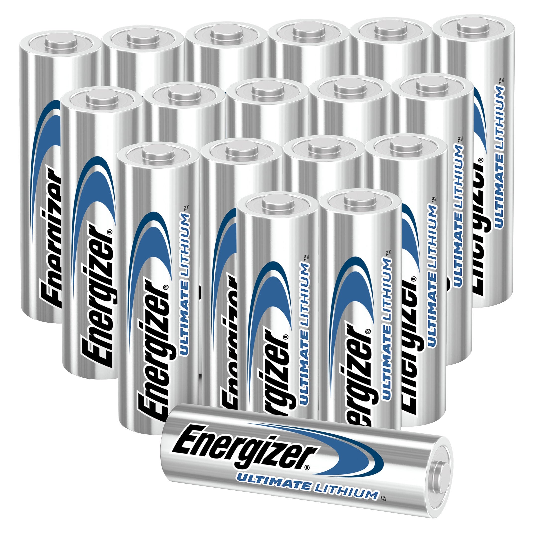 Energizer Ultimate Lithium AA Batteries, 18-count