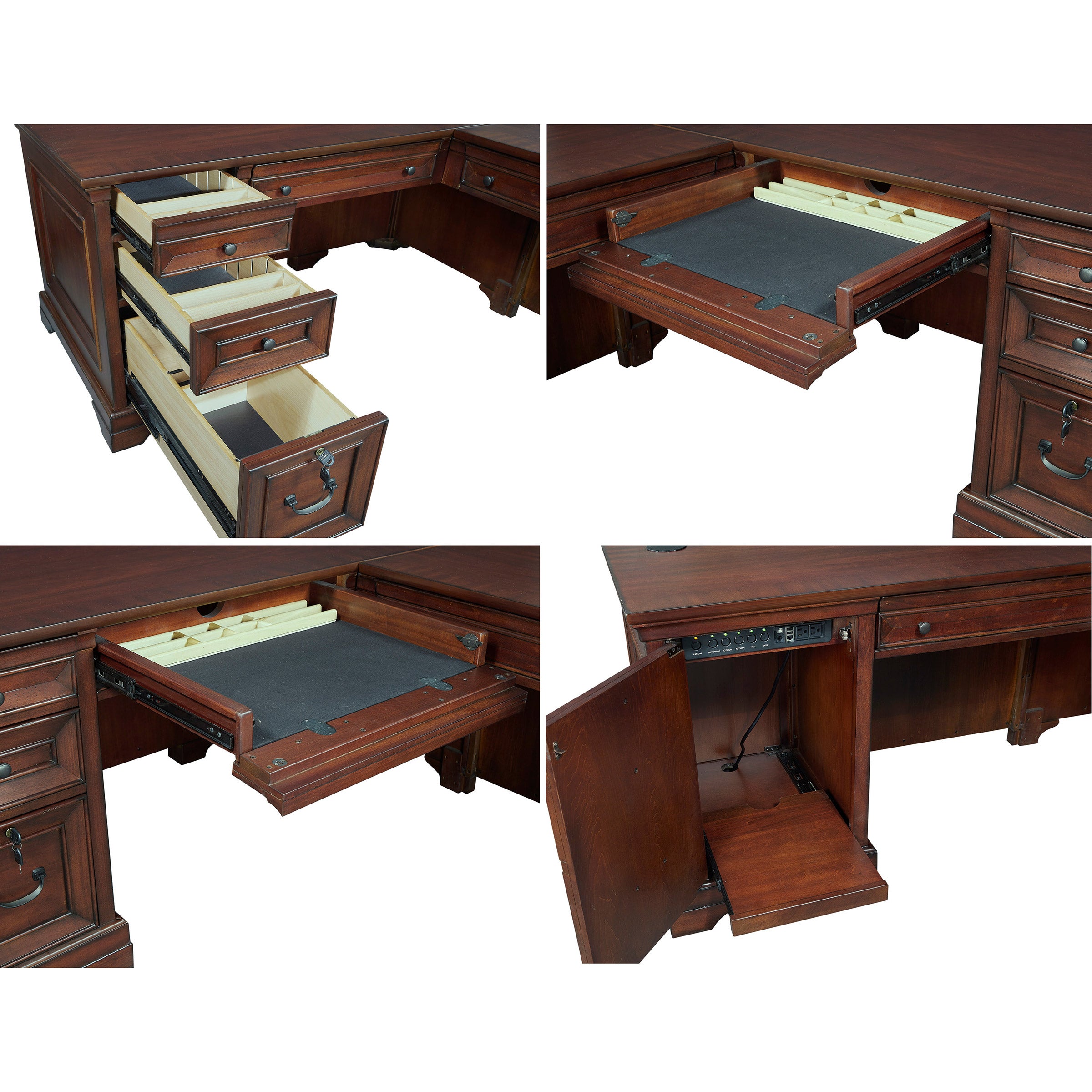 Ryland Desk with Return