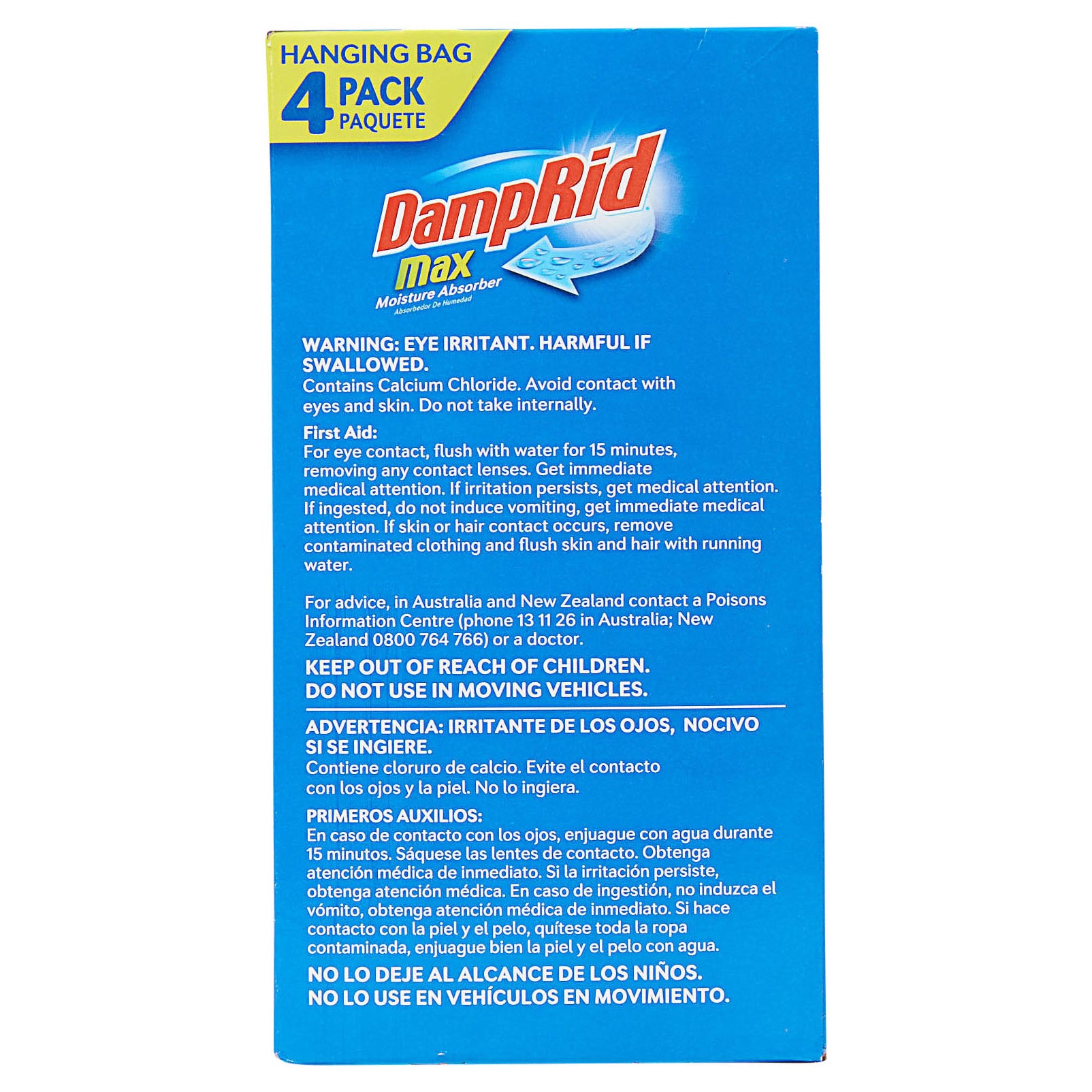 DampRid Max Moisture Absorber, 16 oz 4-count